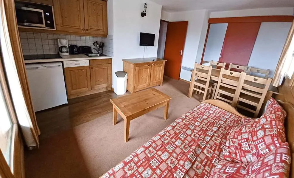 kitchen in Vacancéole - Résidence Les Chalets de la Ramoure