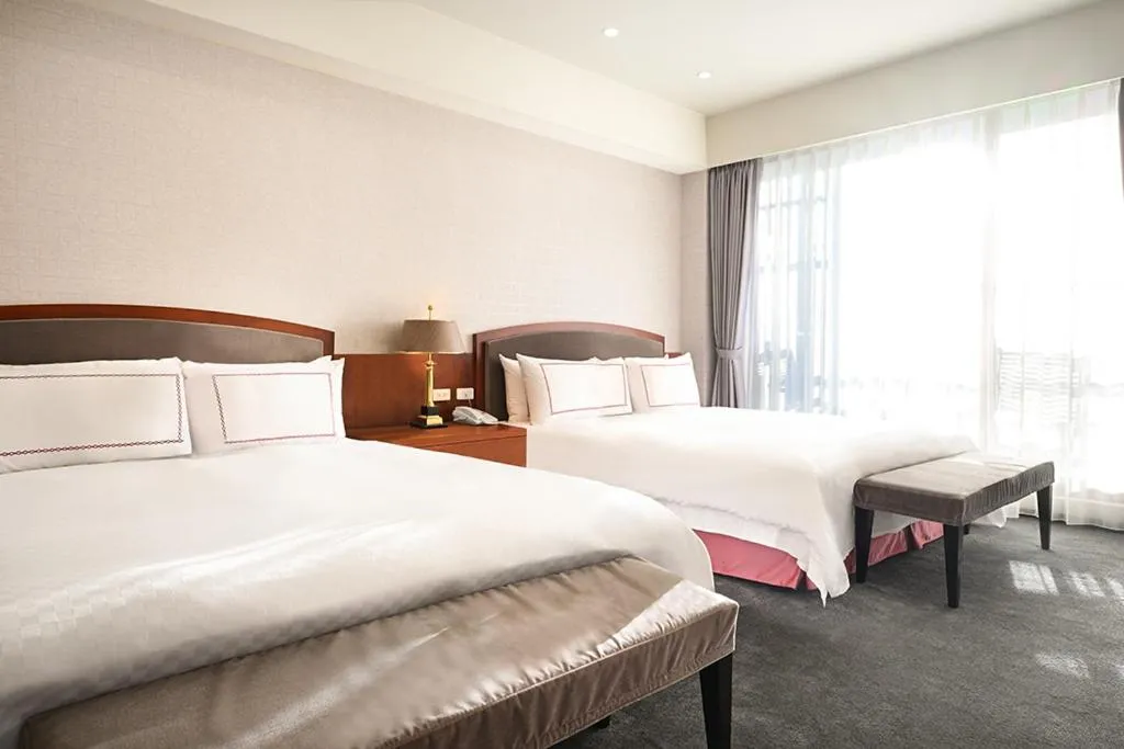 Bed in Alishan Hotel