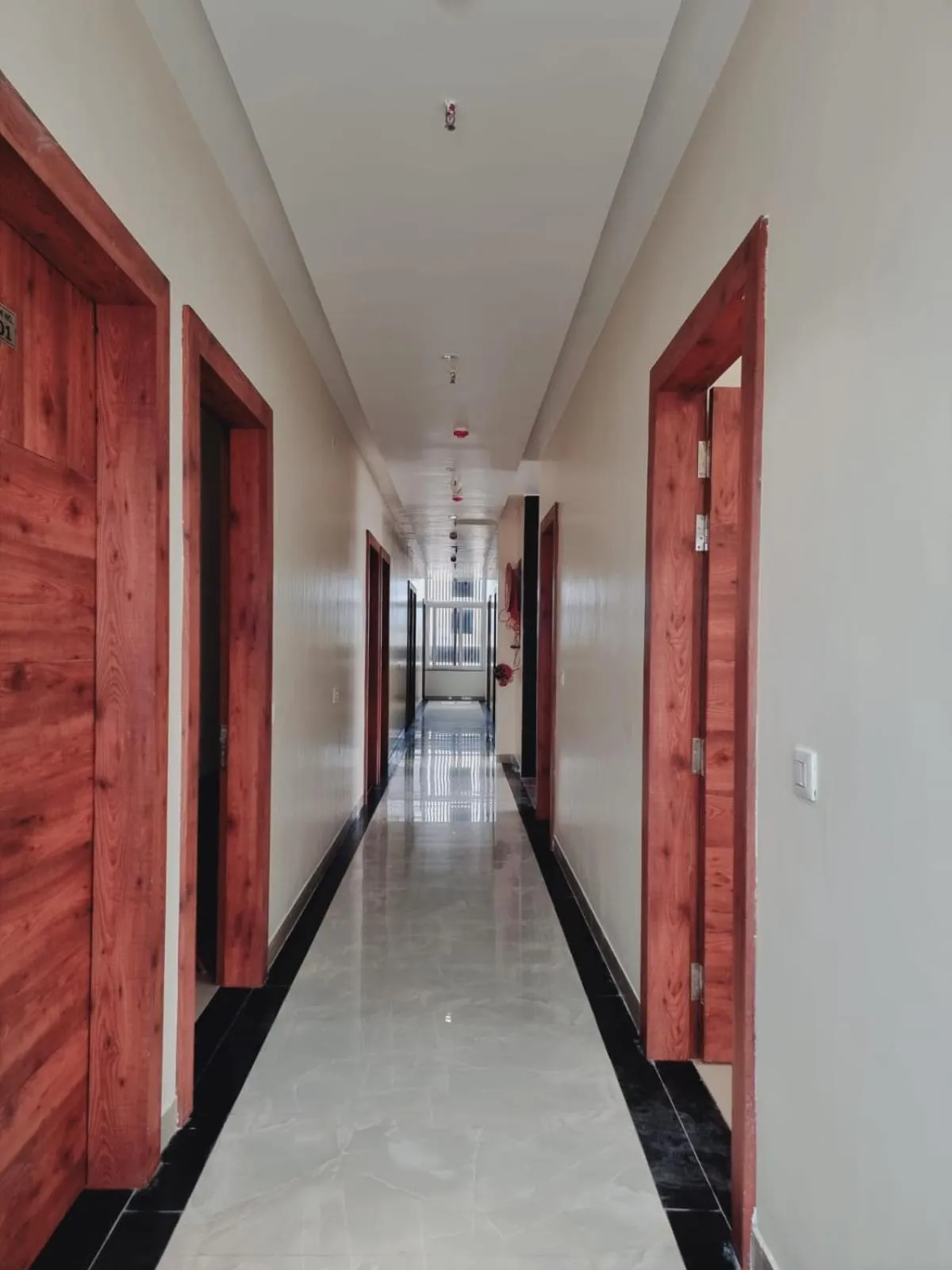 Lobby or reception in C T Heights Inn