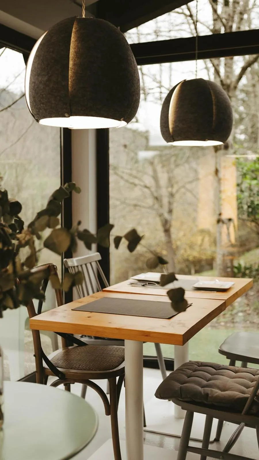 Dining area in Hotel Garaiko Landetxea