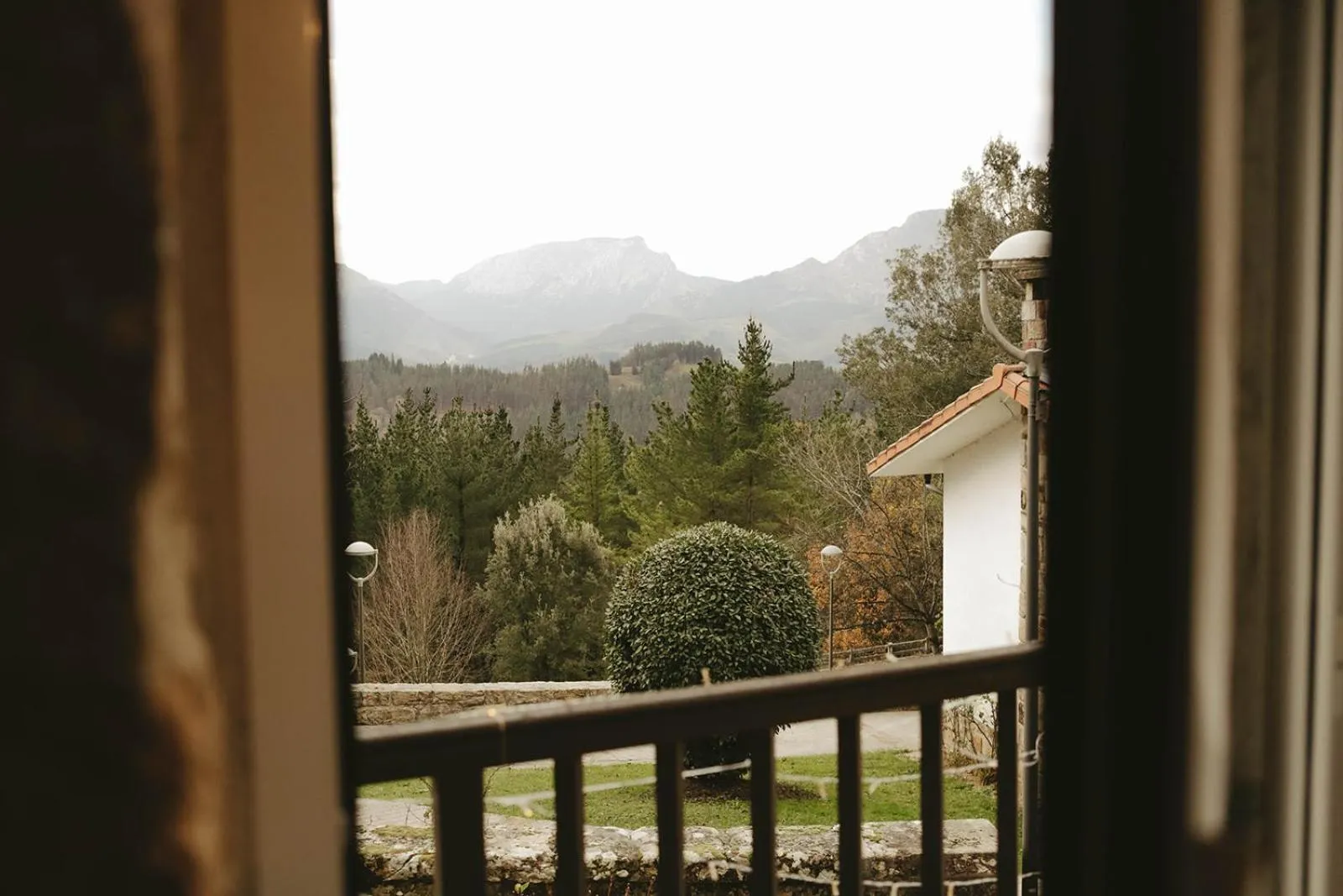 Mountain view in Hotel Garaiko Landetxea