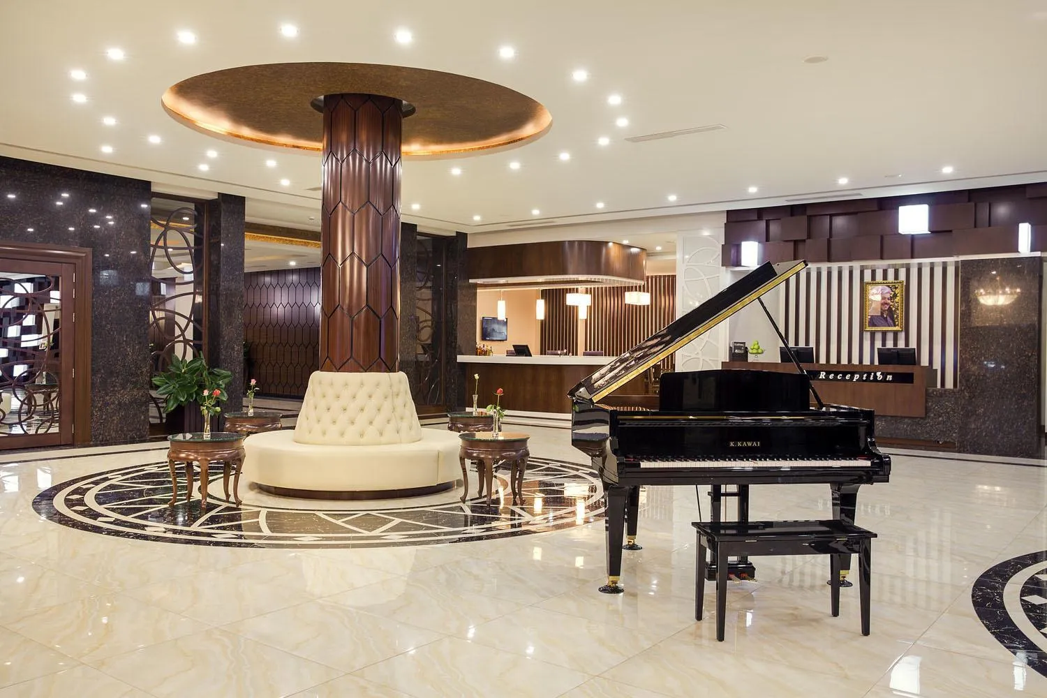 Lobby or reception in Cristal Erbil Hotel