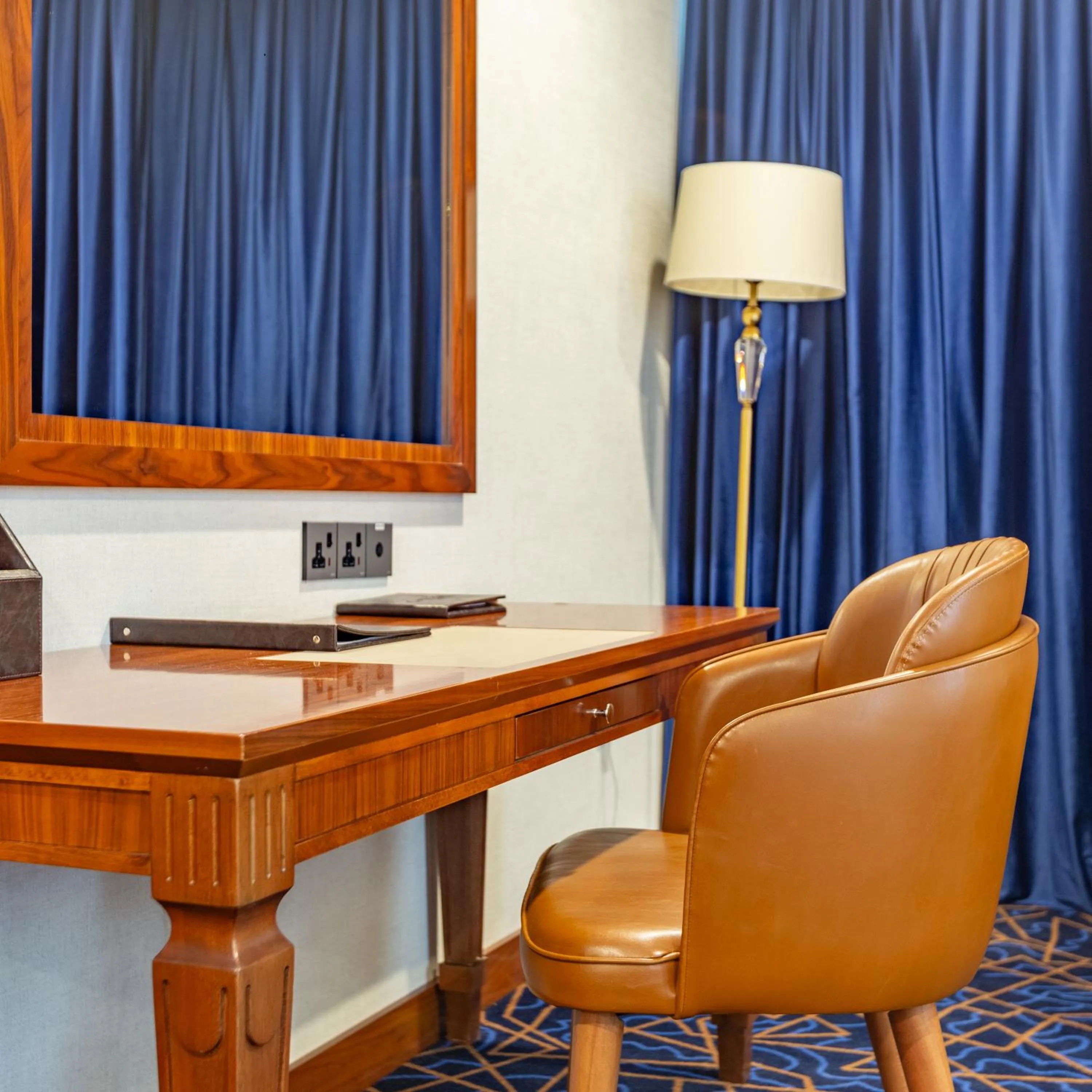 Bed in Cristal Erbil Hotel