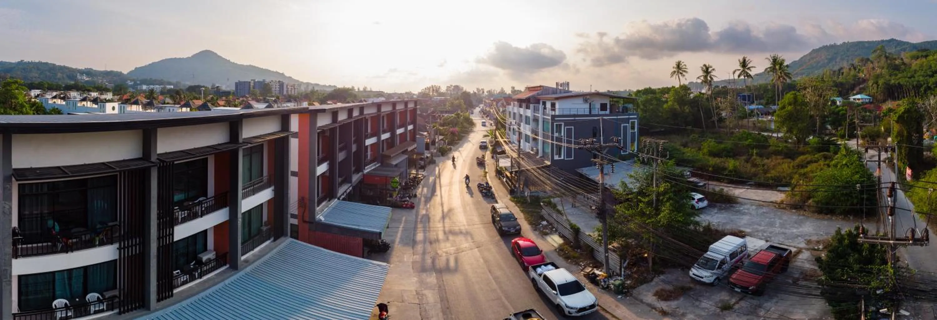 Street view in Kamala Havana Hotel and Cafe