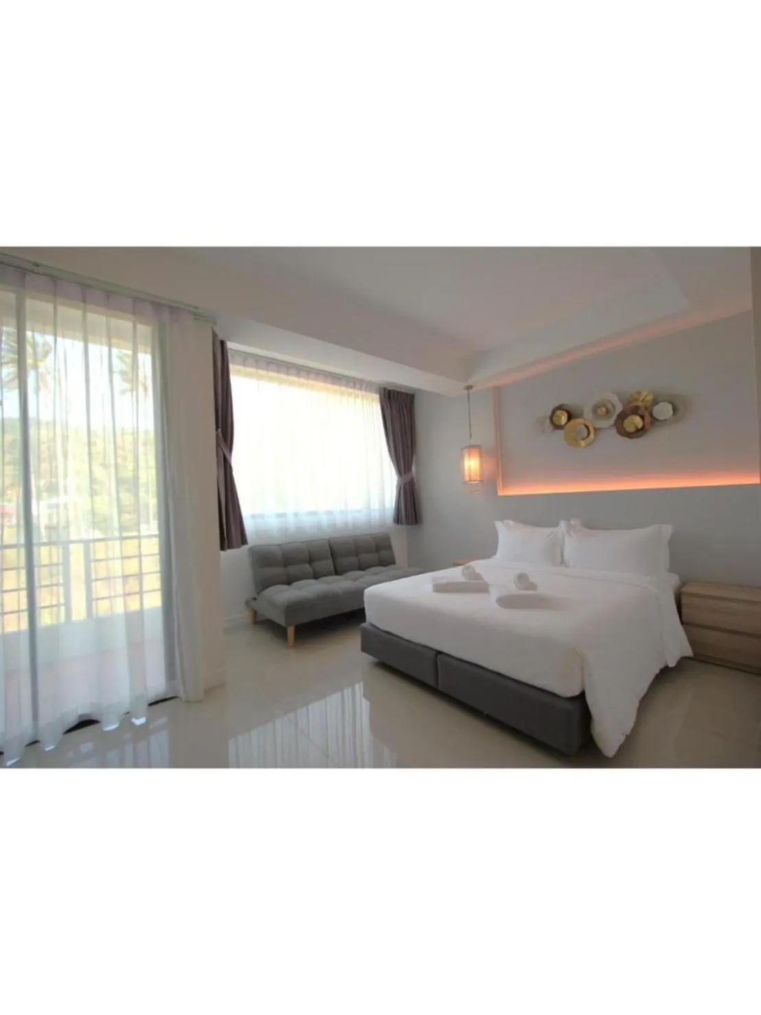 Bed in Kamala Havana Hotel and Cafe