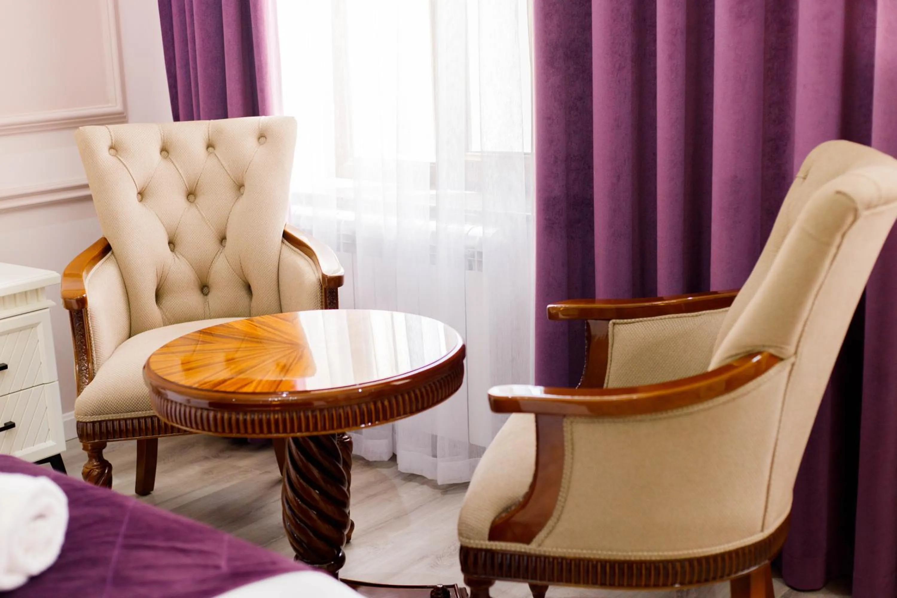 Bed in Hotel Dali Samarkand