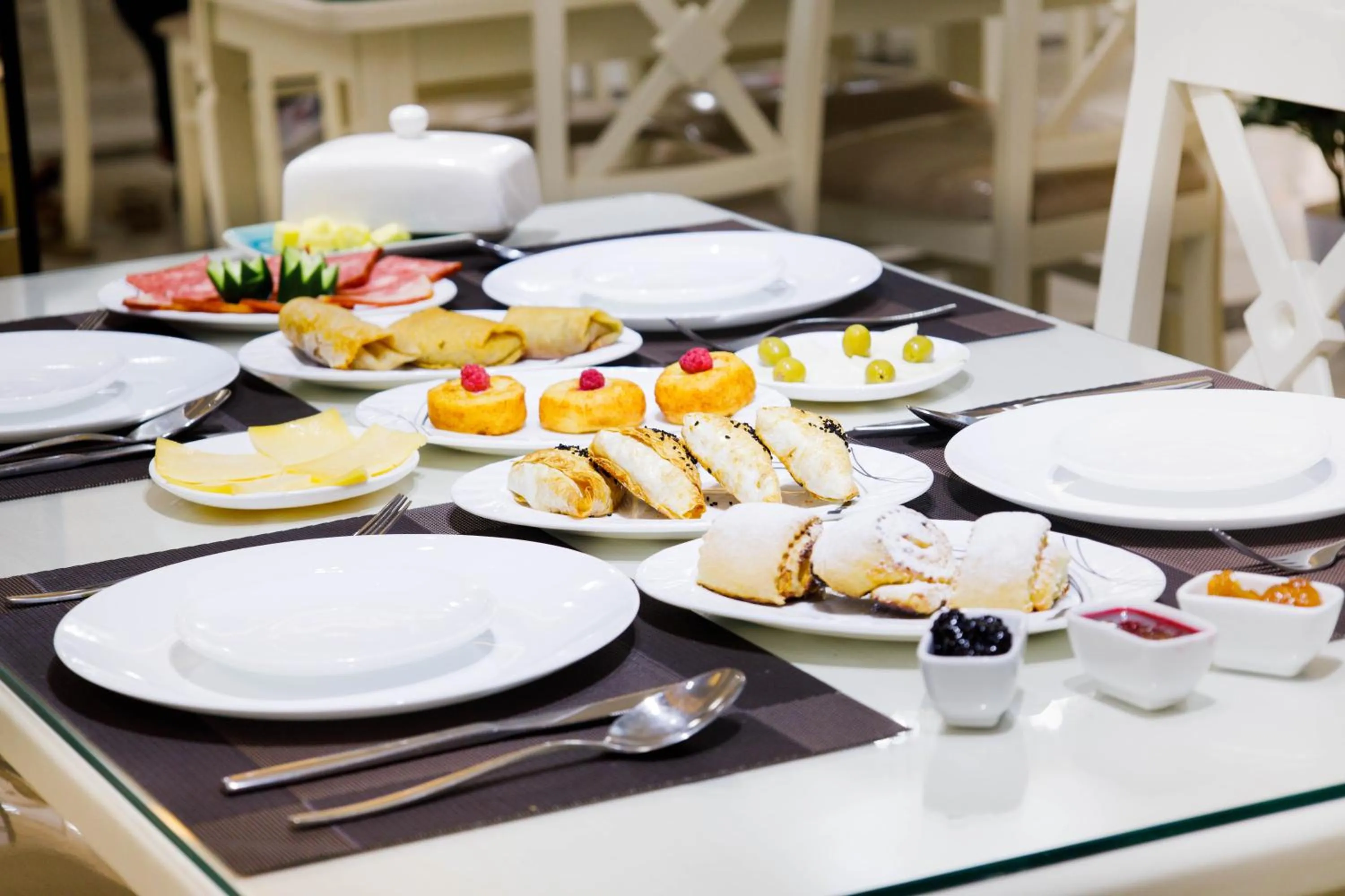Breakfast in Hotel Dali Samarkand