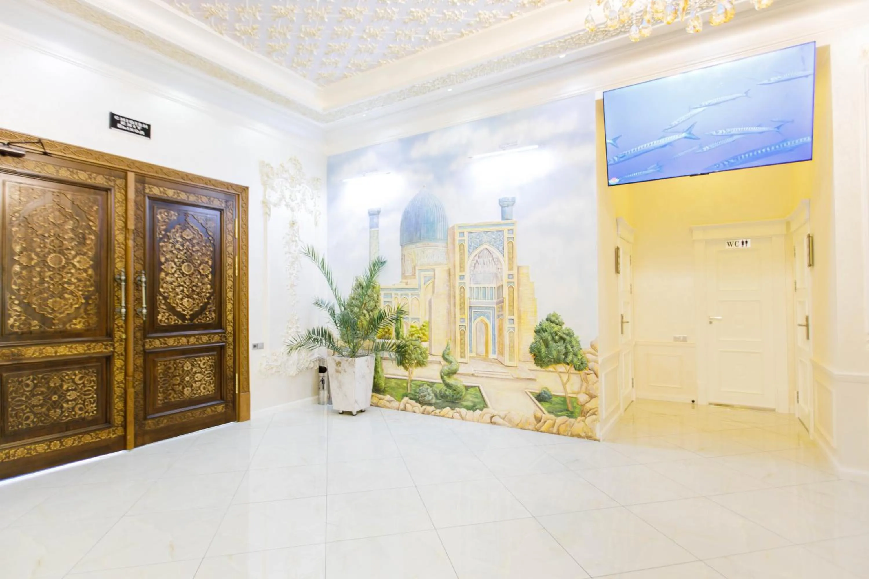Property building in Hotel Dali Samarkand
