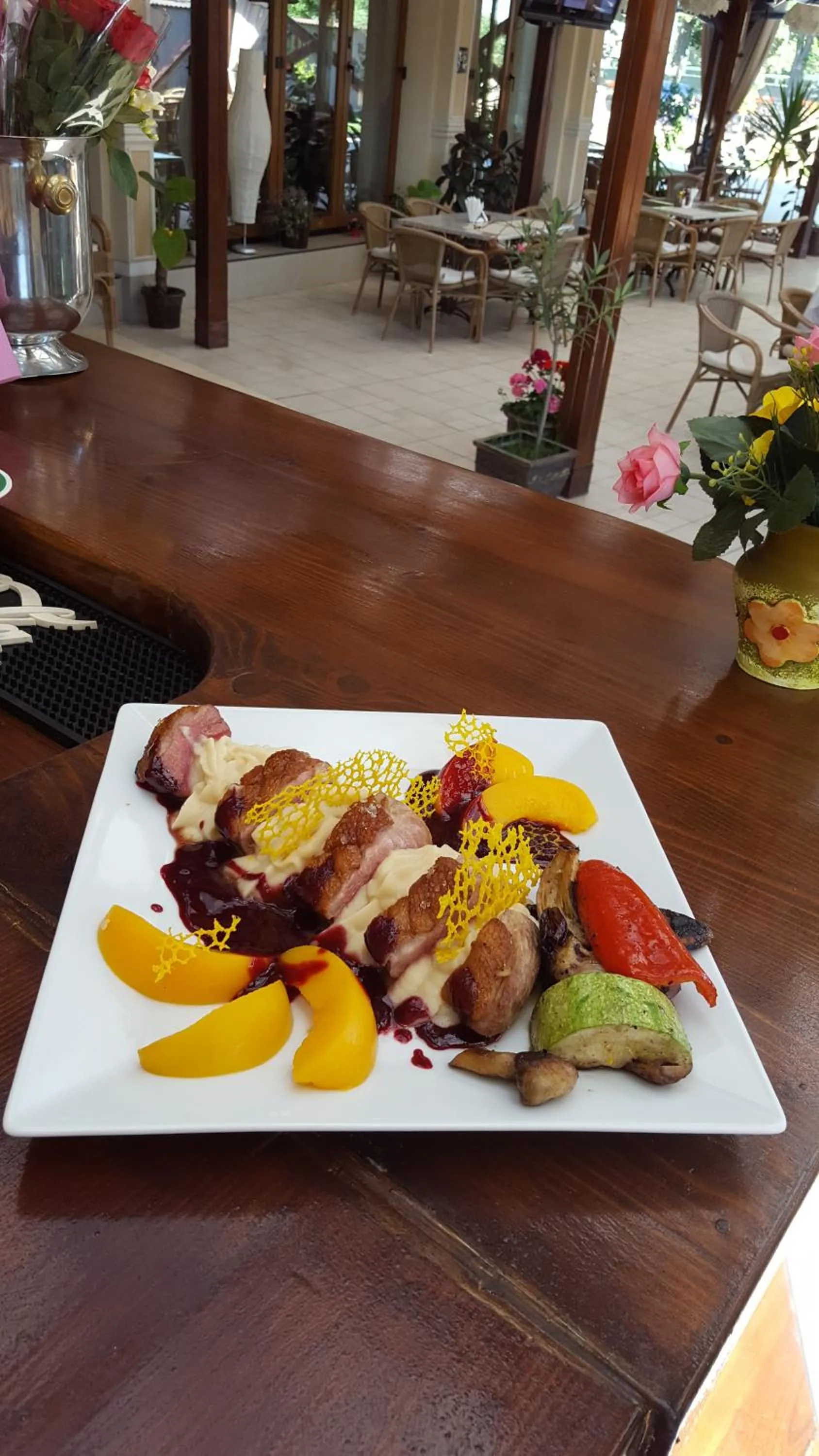 Food close-up in Hotel Parc Tecuci
