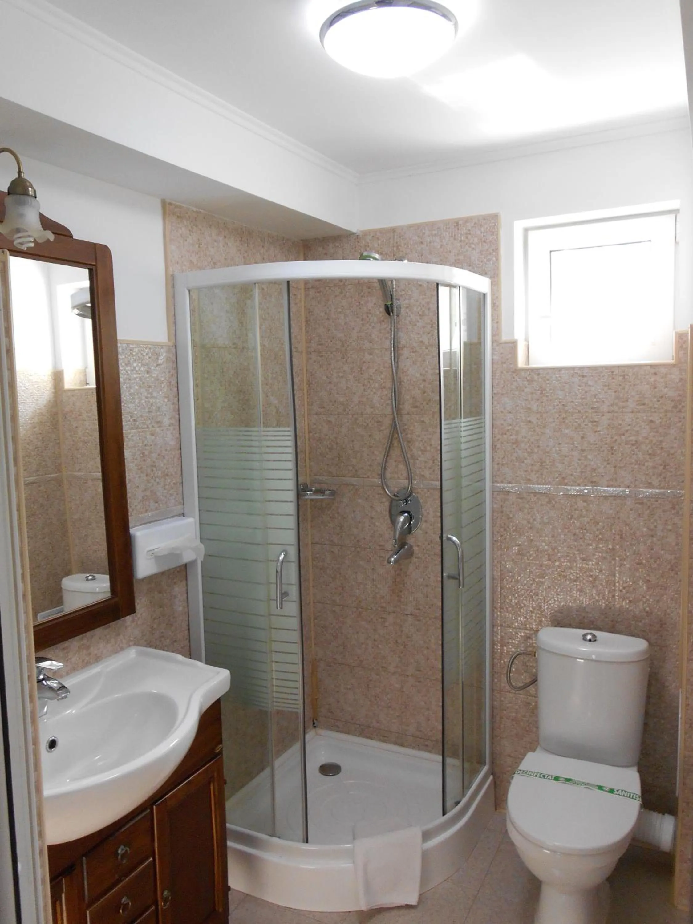 Shower in Hotel Parc Tecuci