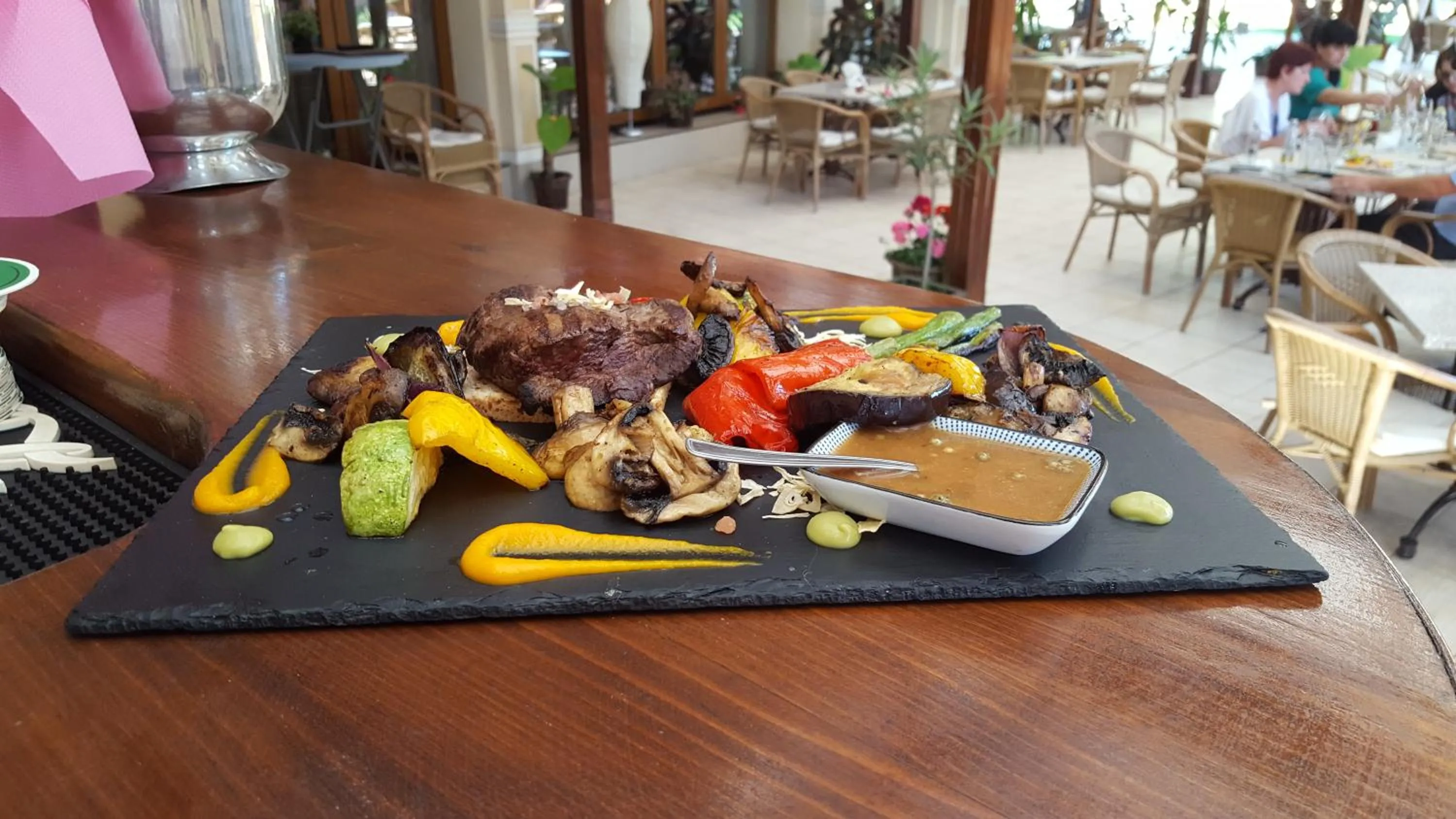 Food close-up in Hotel Parc Tecuci