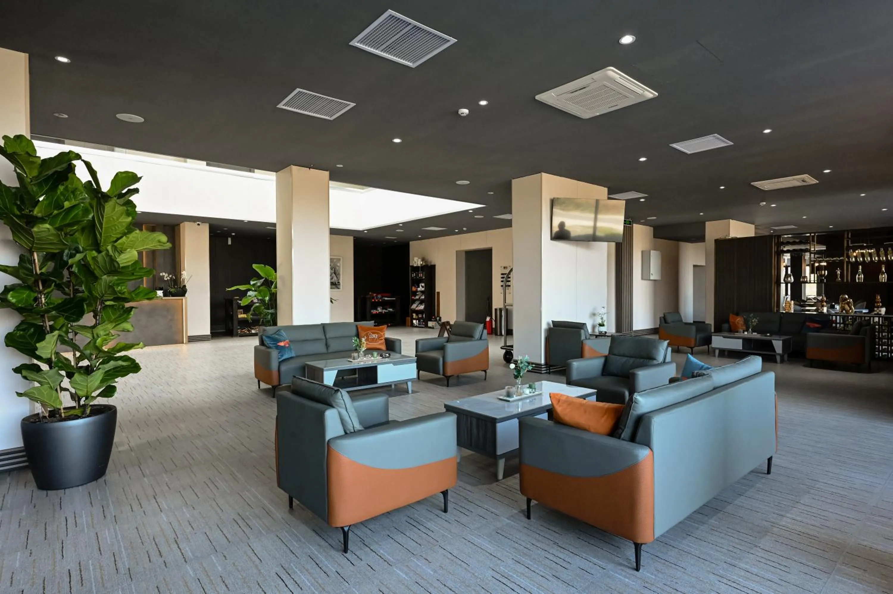 Lobby or reception in Grey Star Hotel