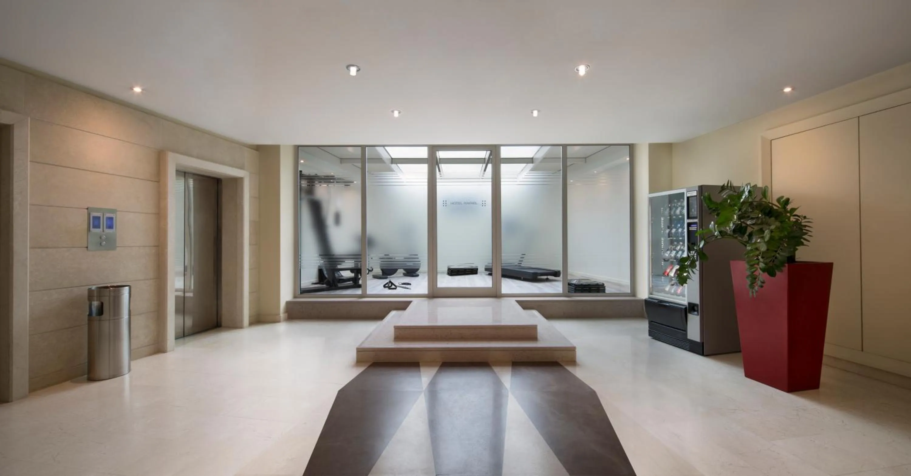 Fitness centre/facilities, Bed in Hotel Rafael