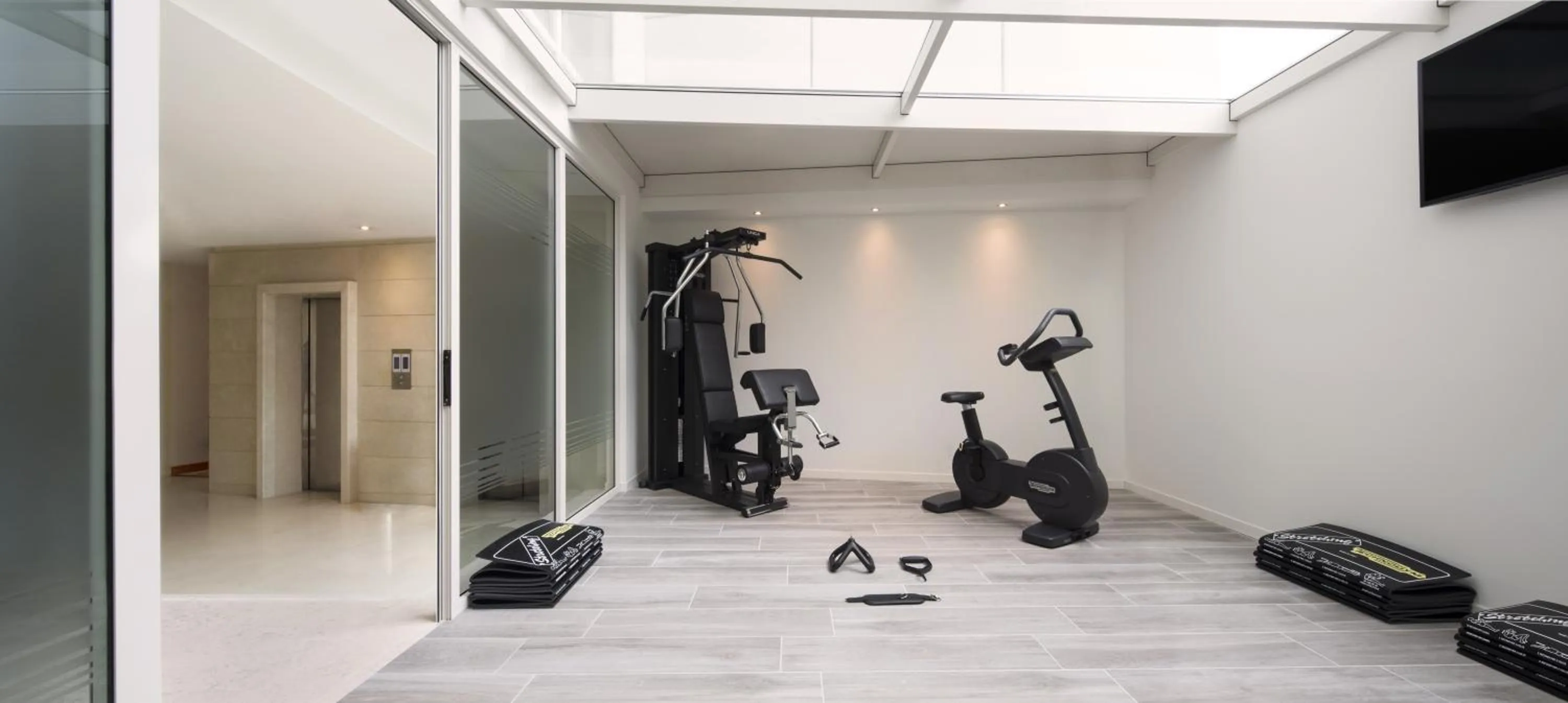 Fitness centre/facilities in Hotel Rafael