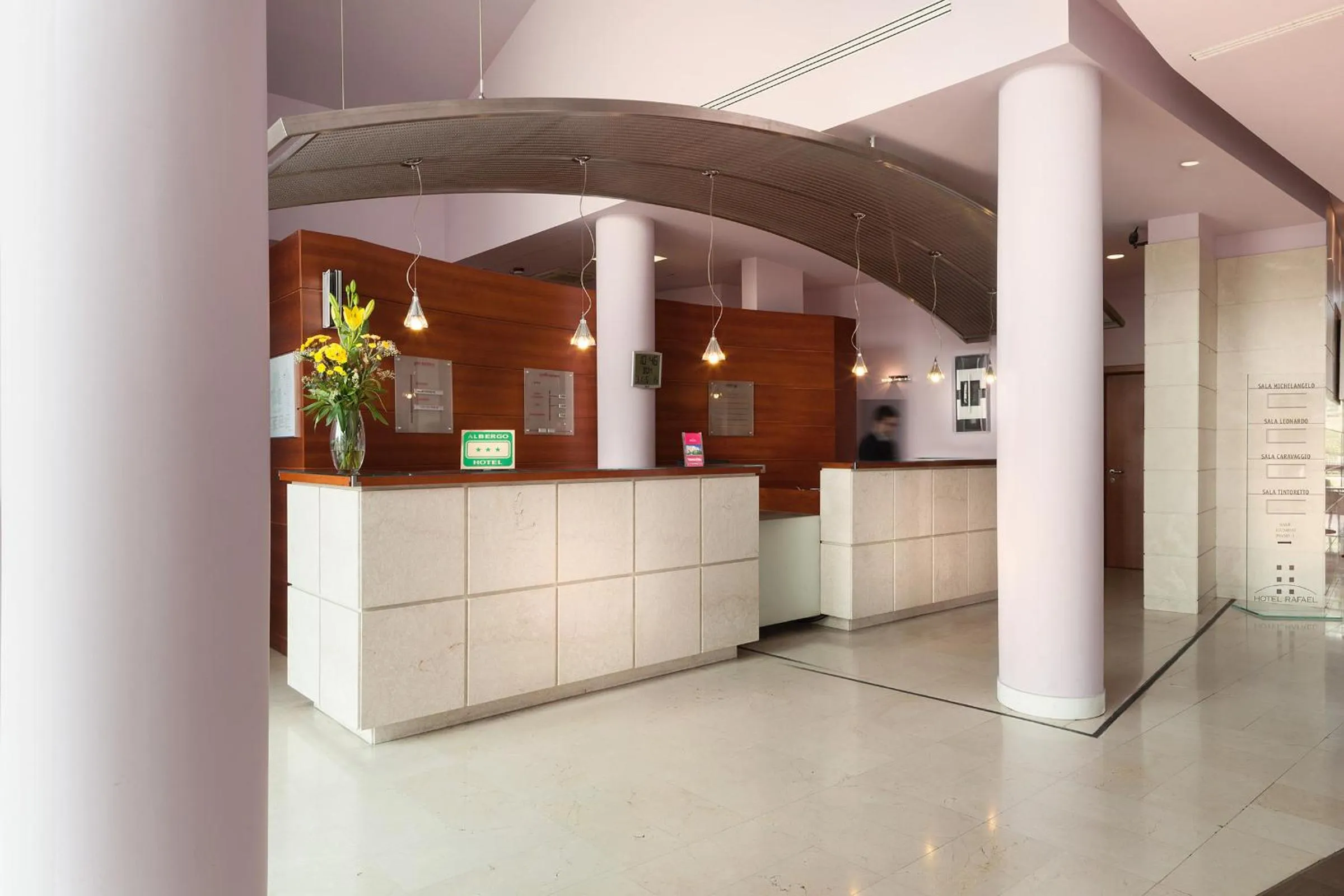 Lobby or reception in Hotel Rafael