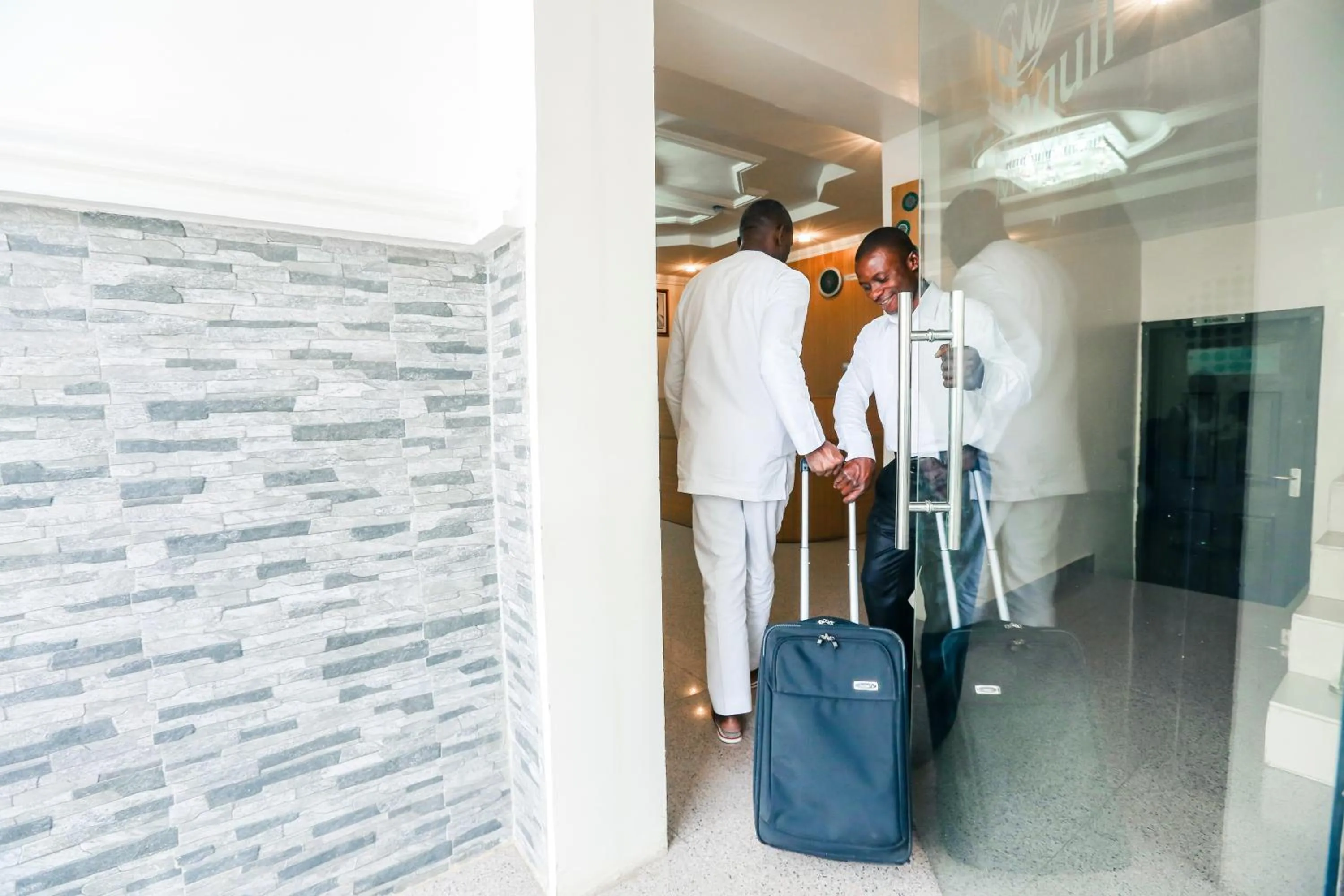 Lobby or reception in Tranquil Mews Hotel