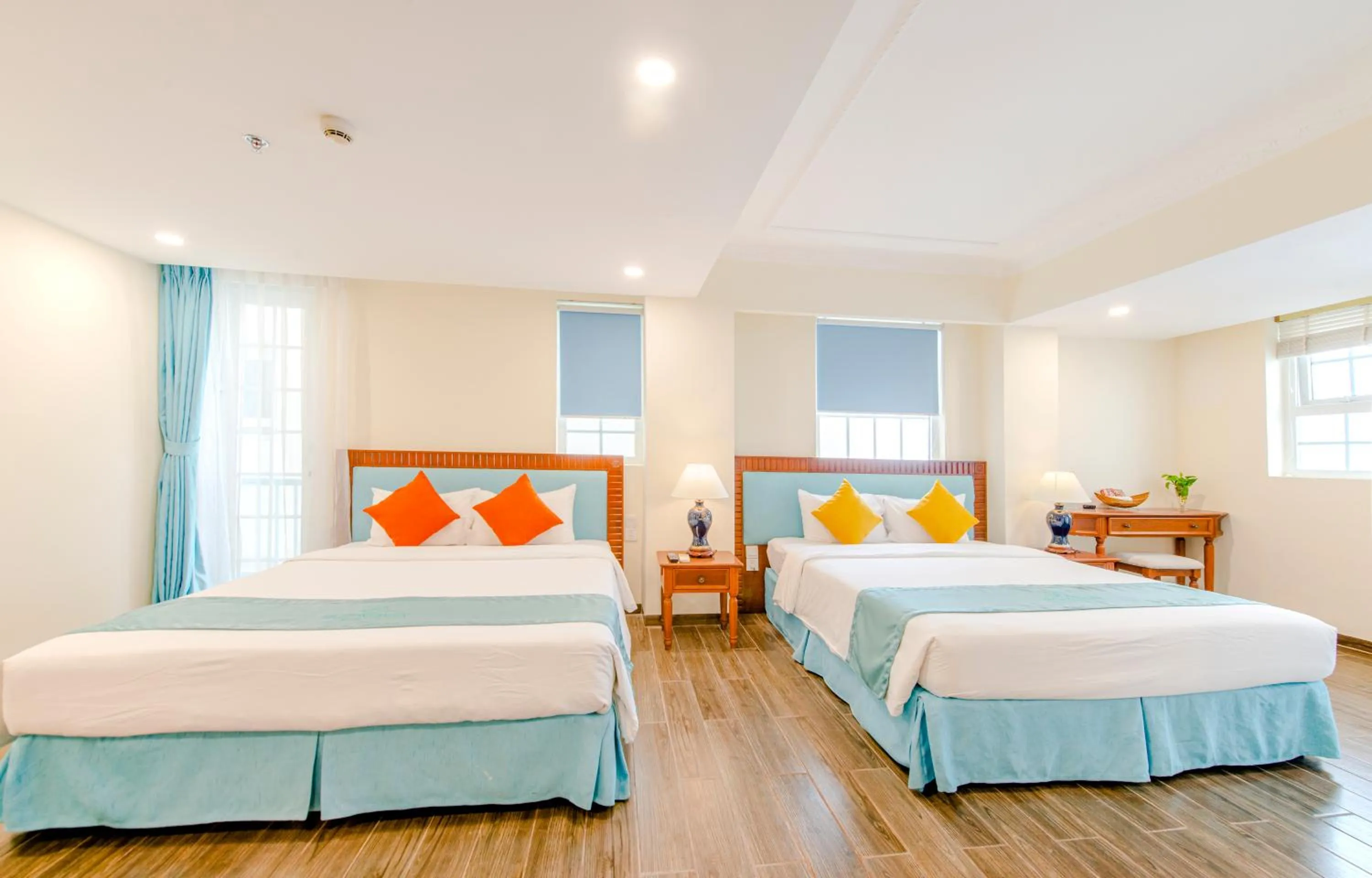 Bed in Pavillon Garden Hotel