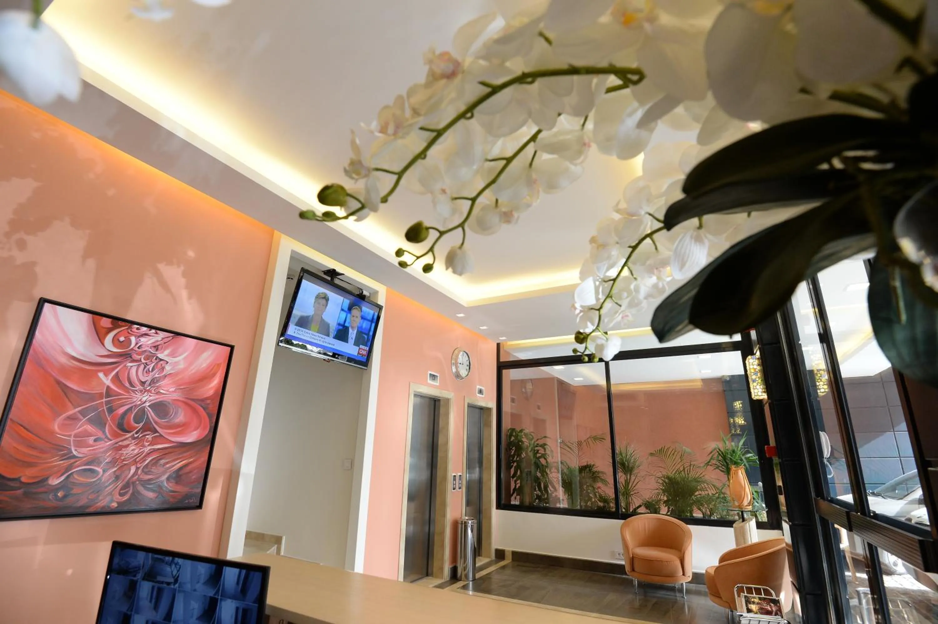 Lobby or reception in Nest 1 Hotel