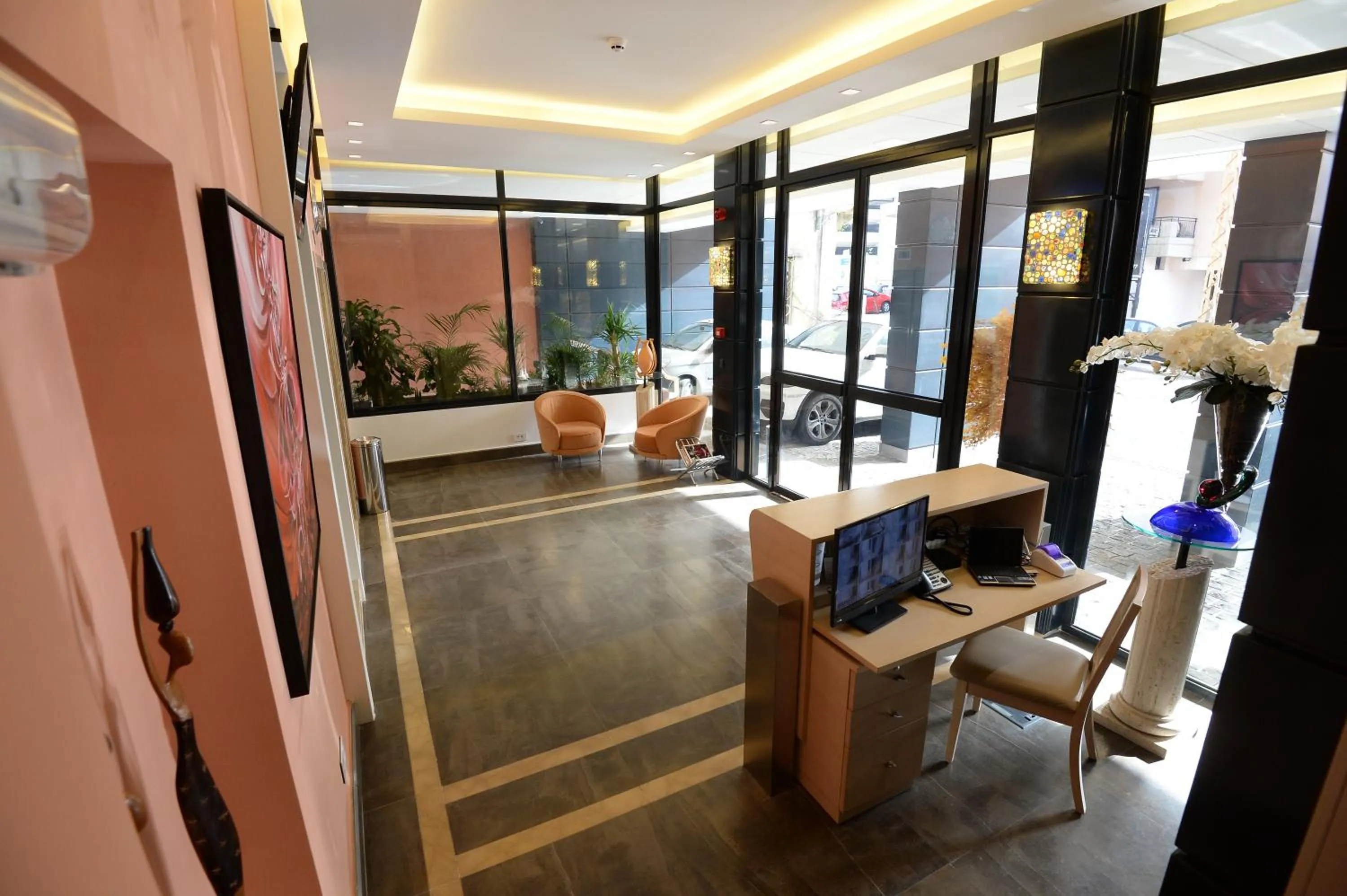 Lobby or reception in Nest 1 Hotel