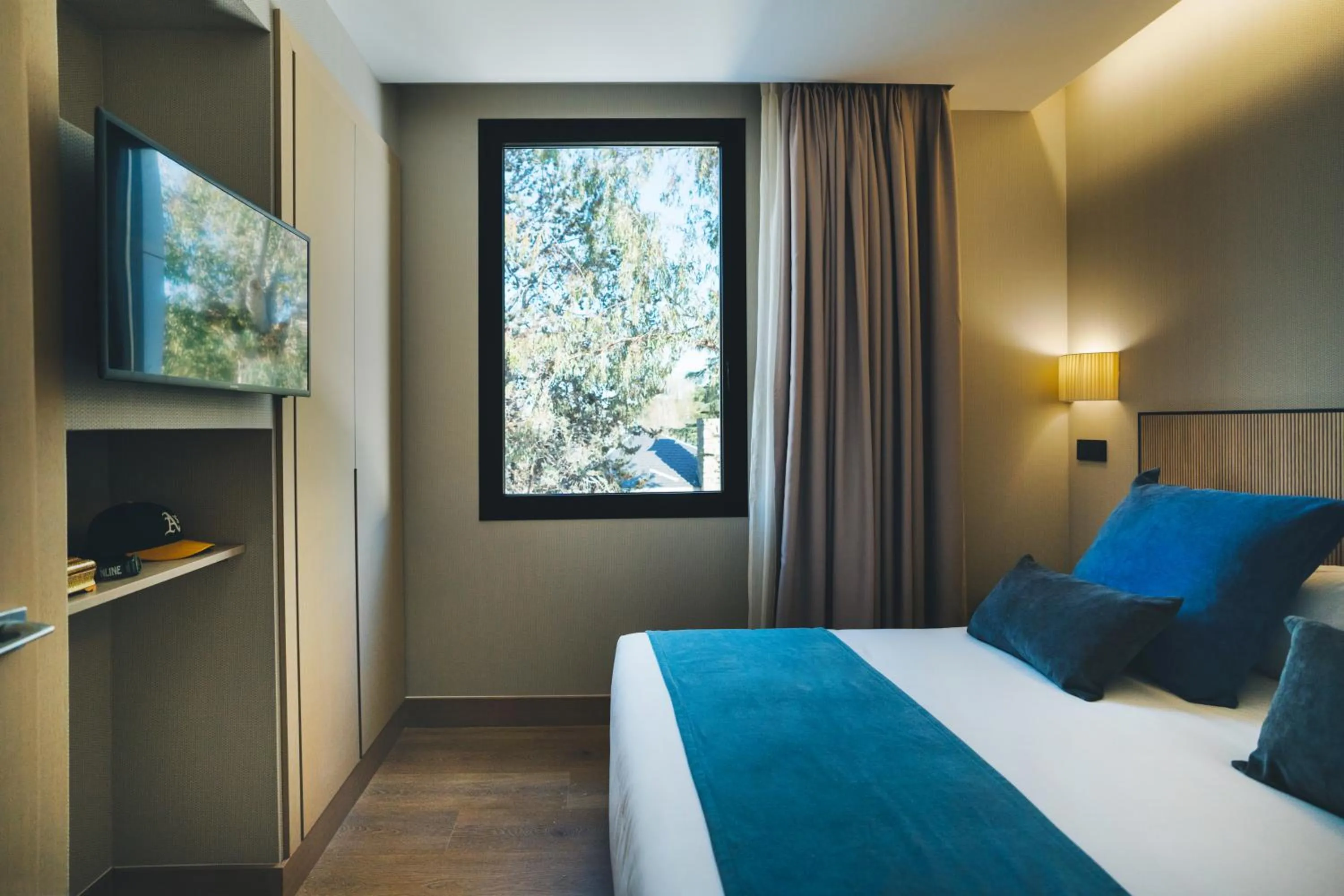 Bed in The Oliver Apartamentos Aravaca