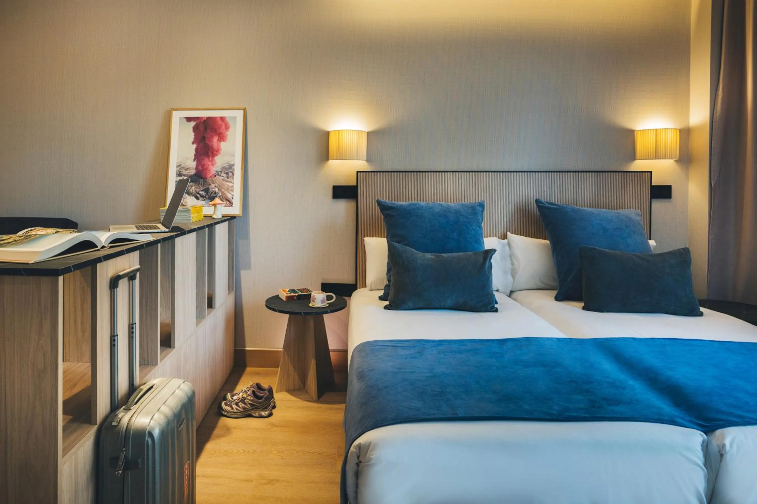 Bed in The Oliver Apartamentos Aravaca