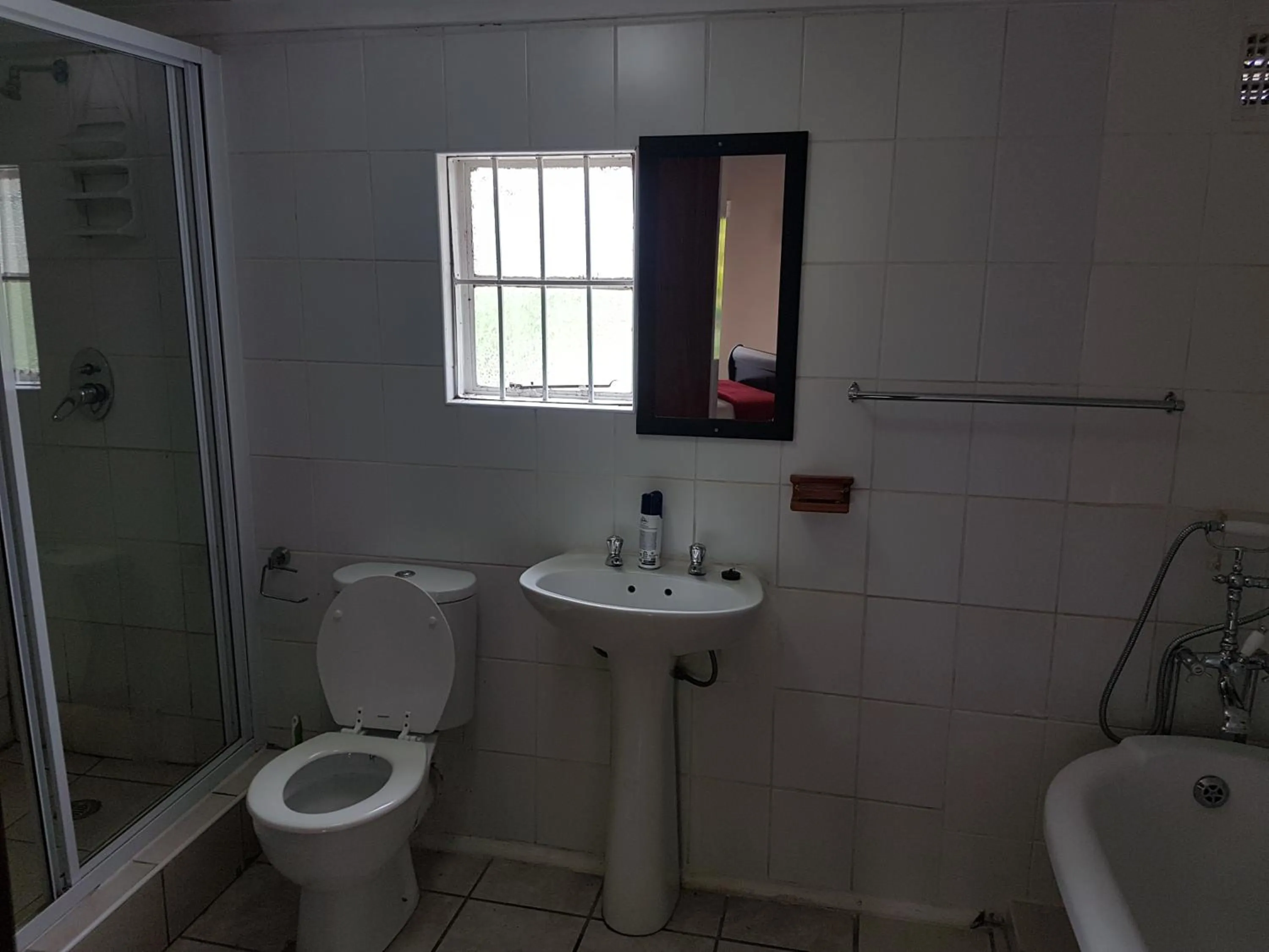 Toilet in Stone Crescent Hotel