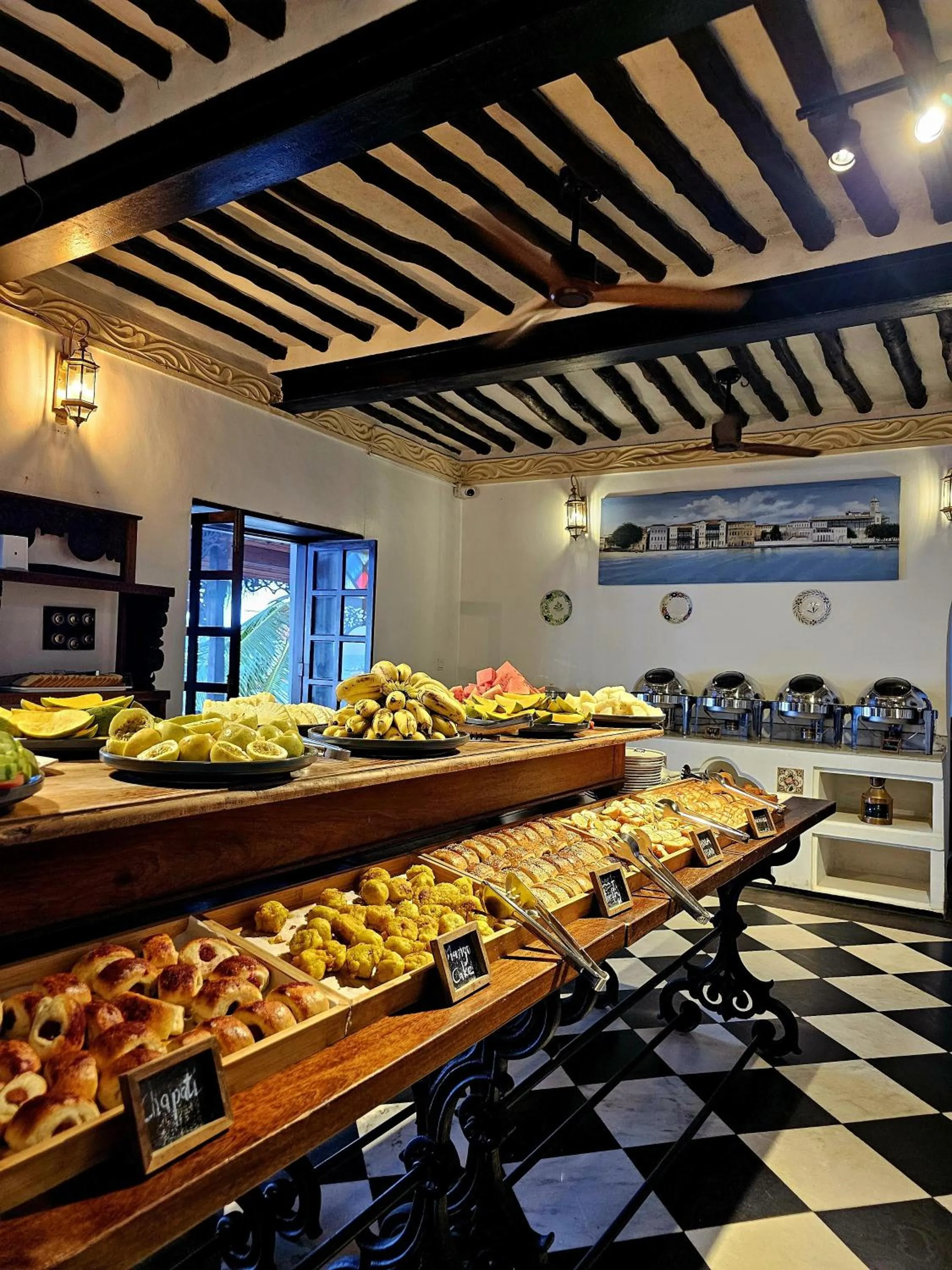 Breakfast in Mizingani Seafront Hotel