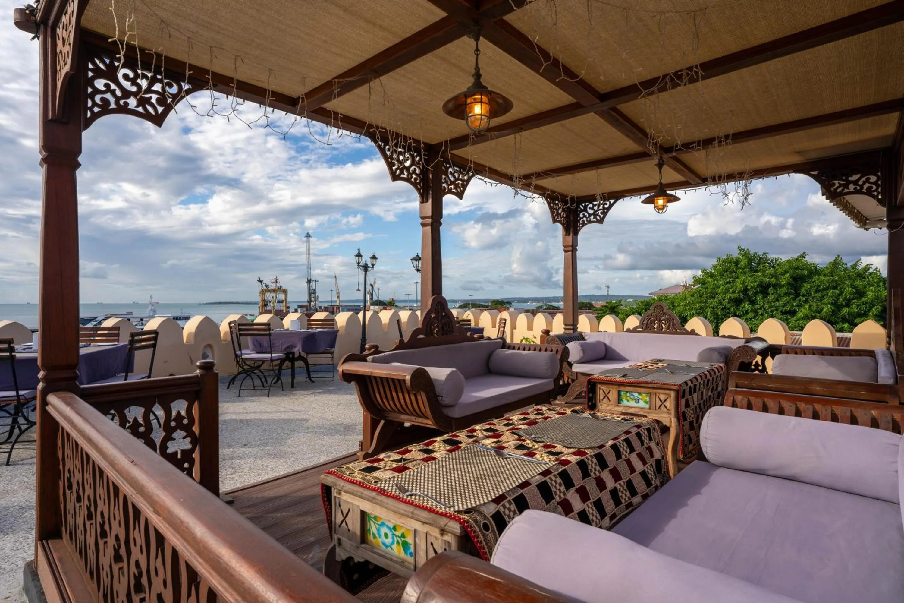 Property building in Mizingani Seafront Hotel