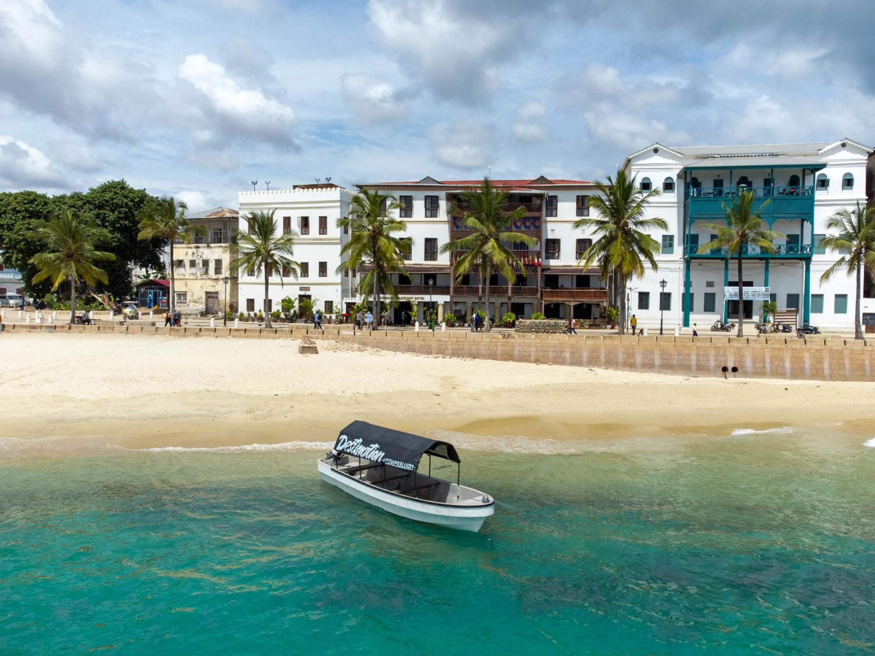 Property building in Mizingani Seafront Hotel