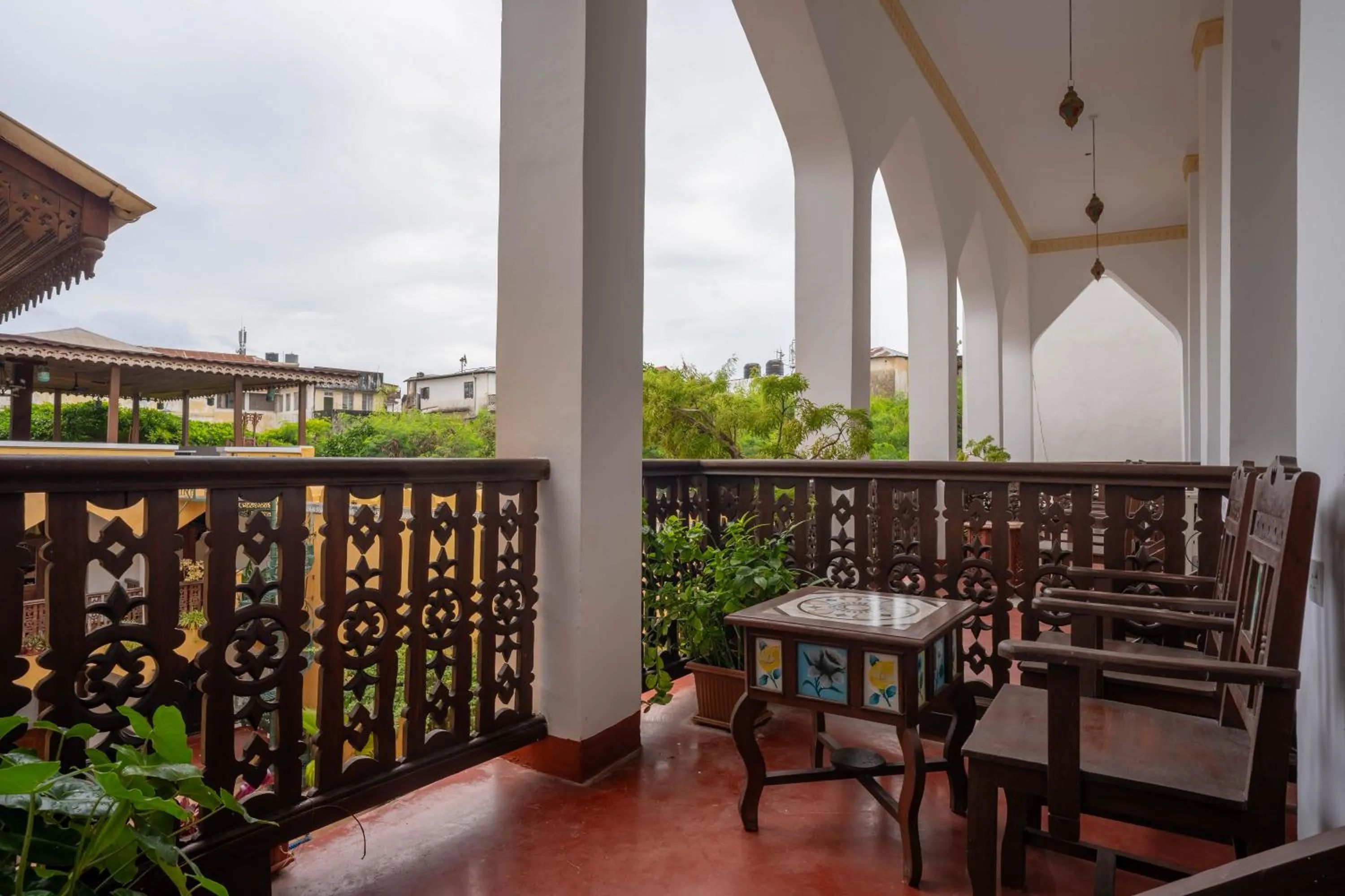 Balcony/Terrace in Mizingani Seafront Hotel