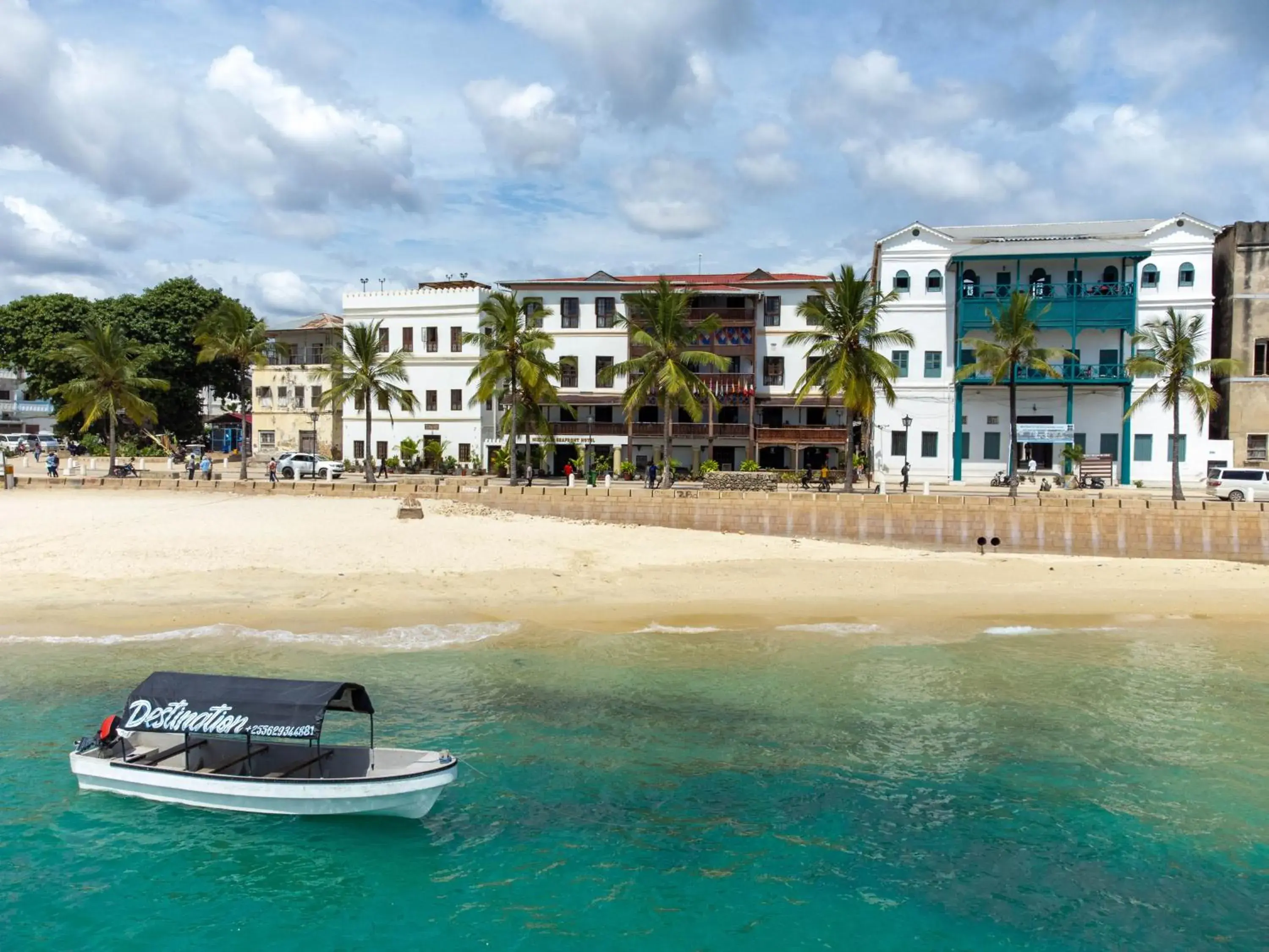 Property building in Mizingani Seafront Hotel Property building in Mizingani Seafront Hotel