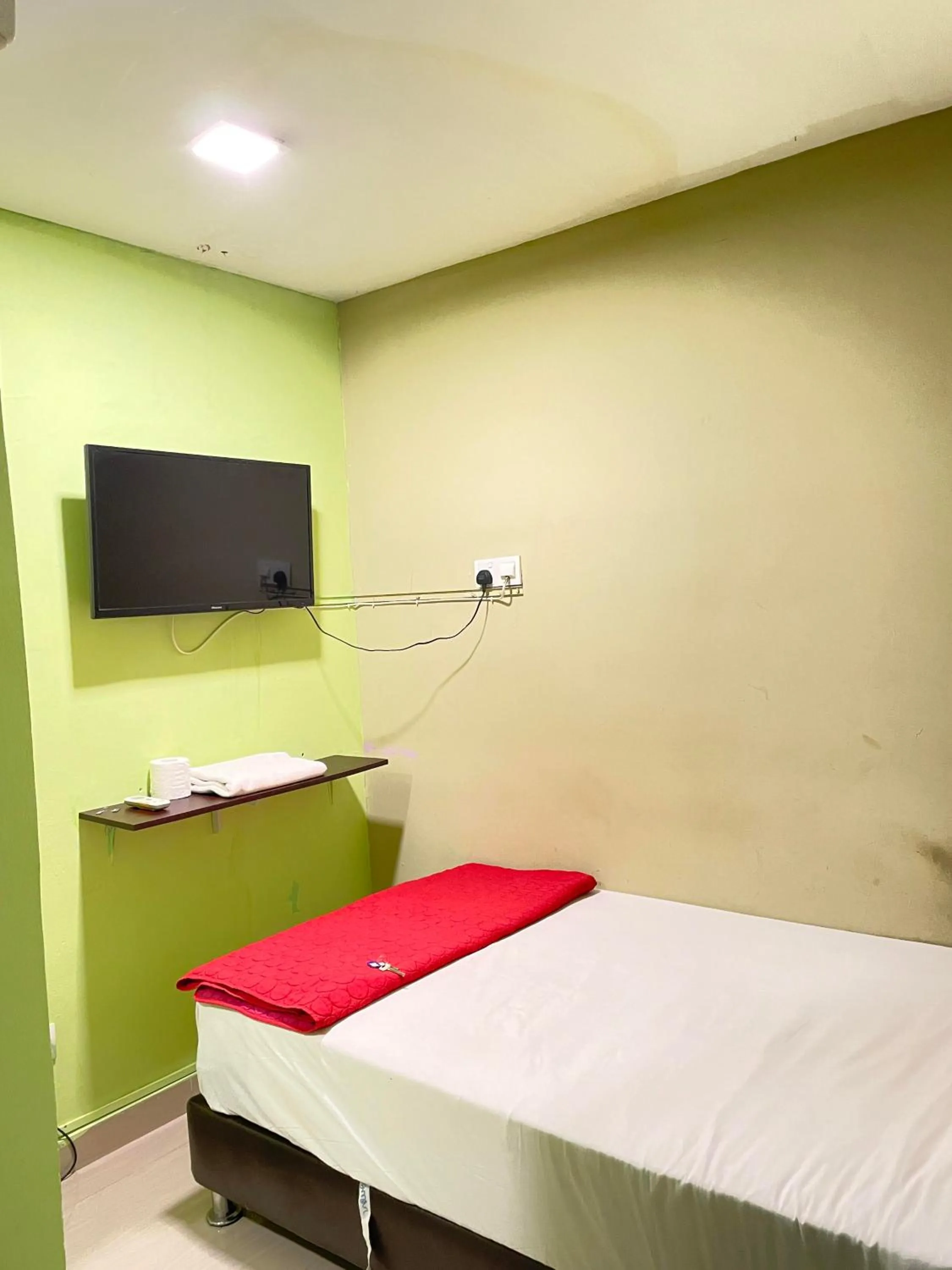 Bed in Hotel Rim Global Subang