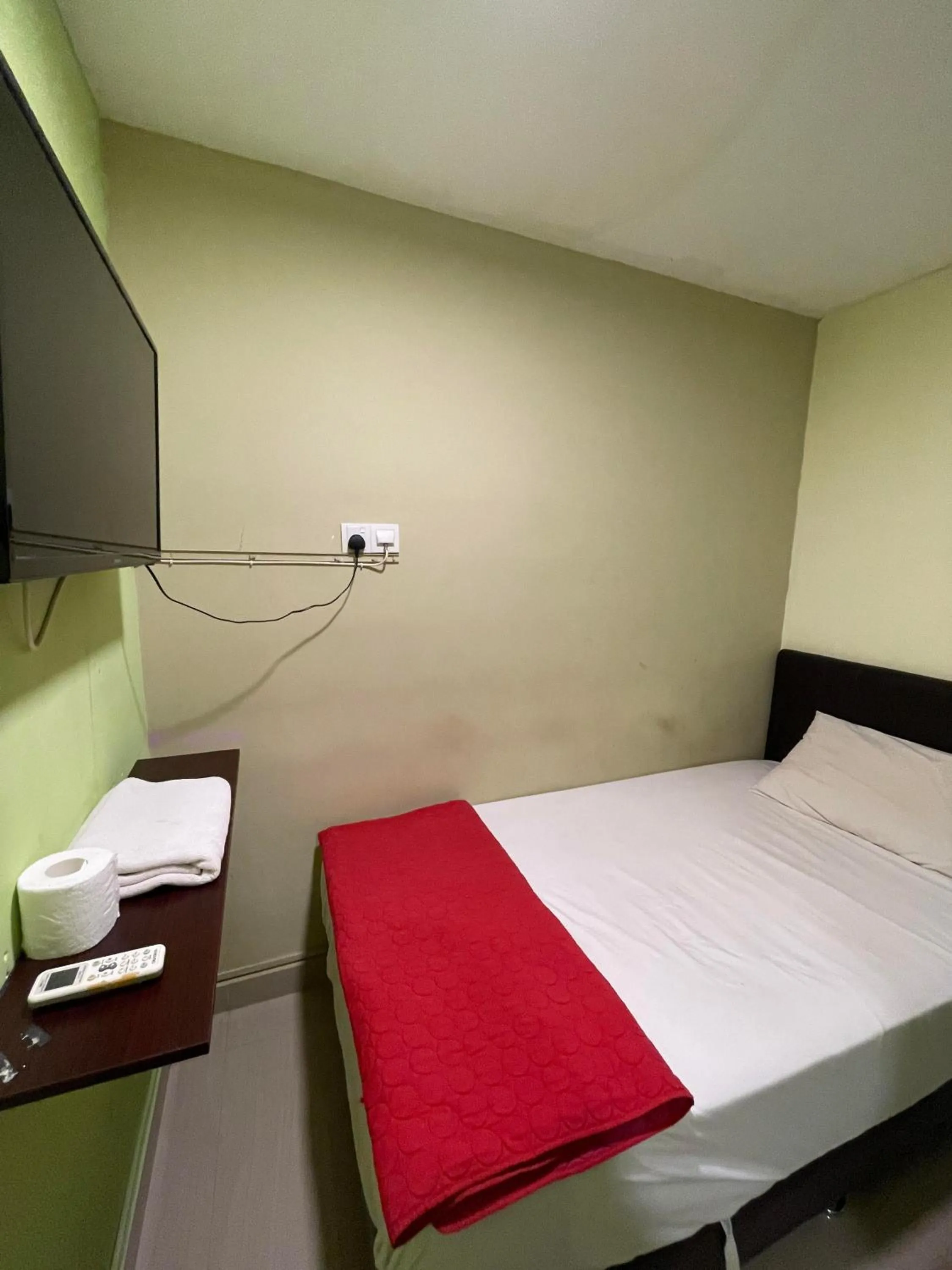 Bed in Hotel Rim Global Subang