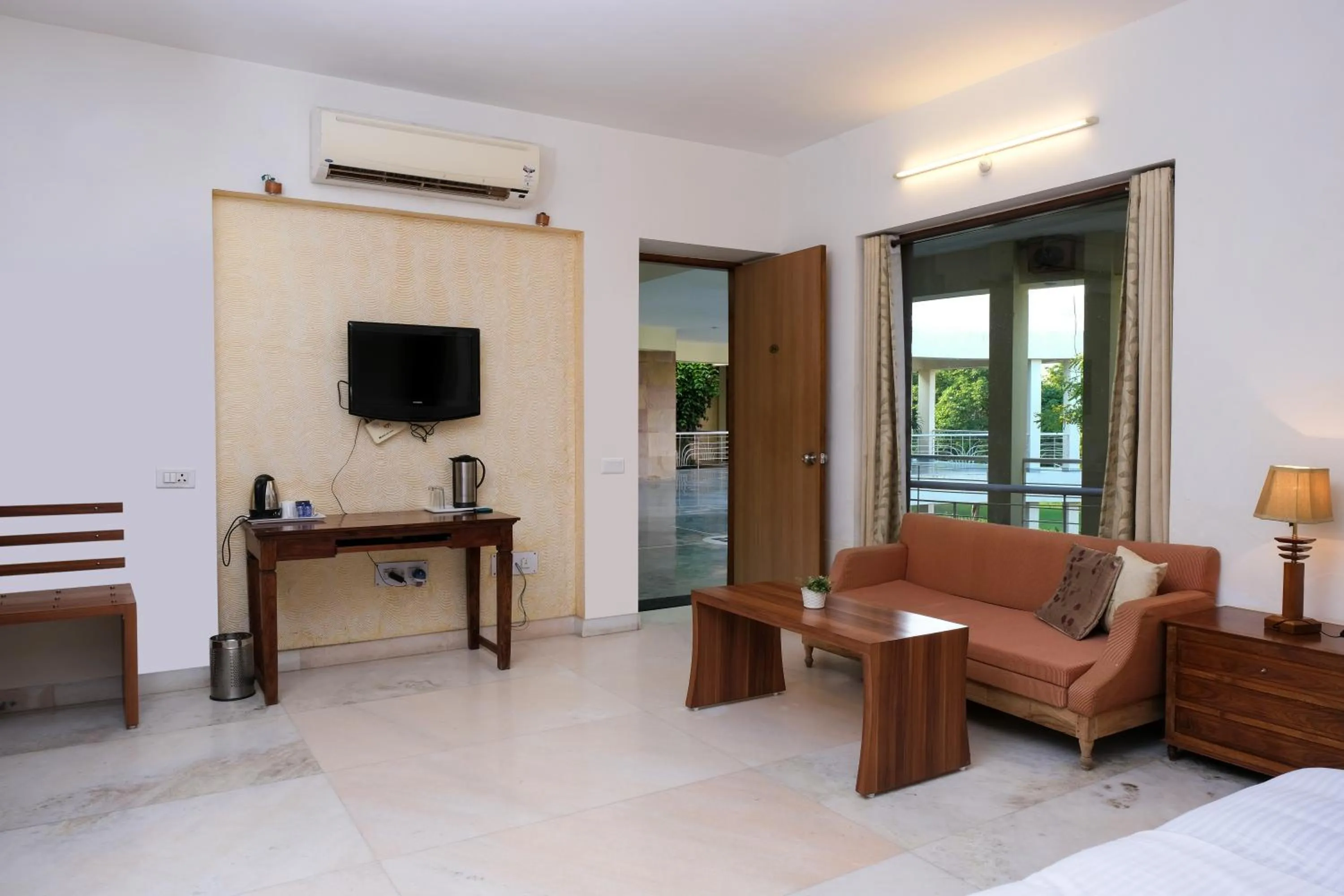 Living room in The Chitvan Resort