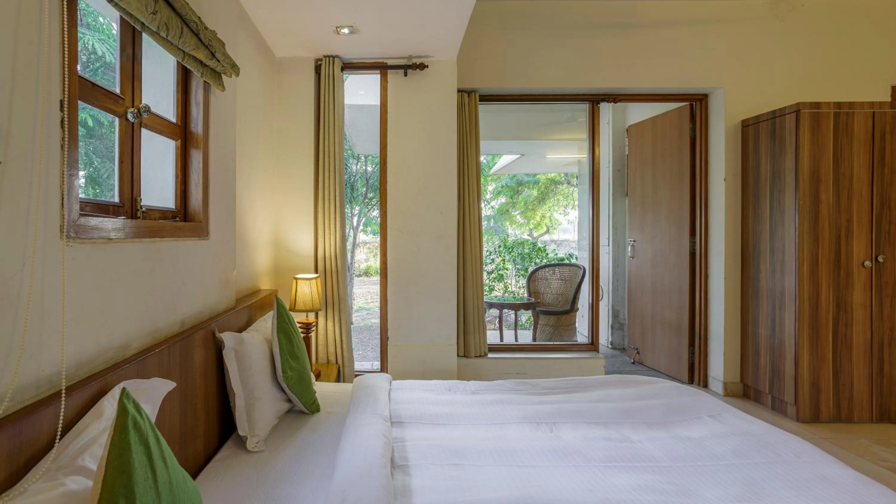 View (from property/room), Bed in The Chitvan Resort