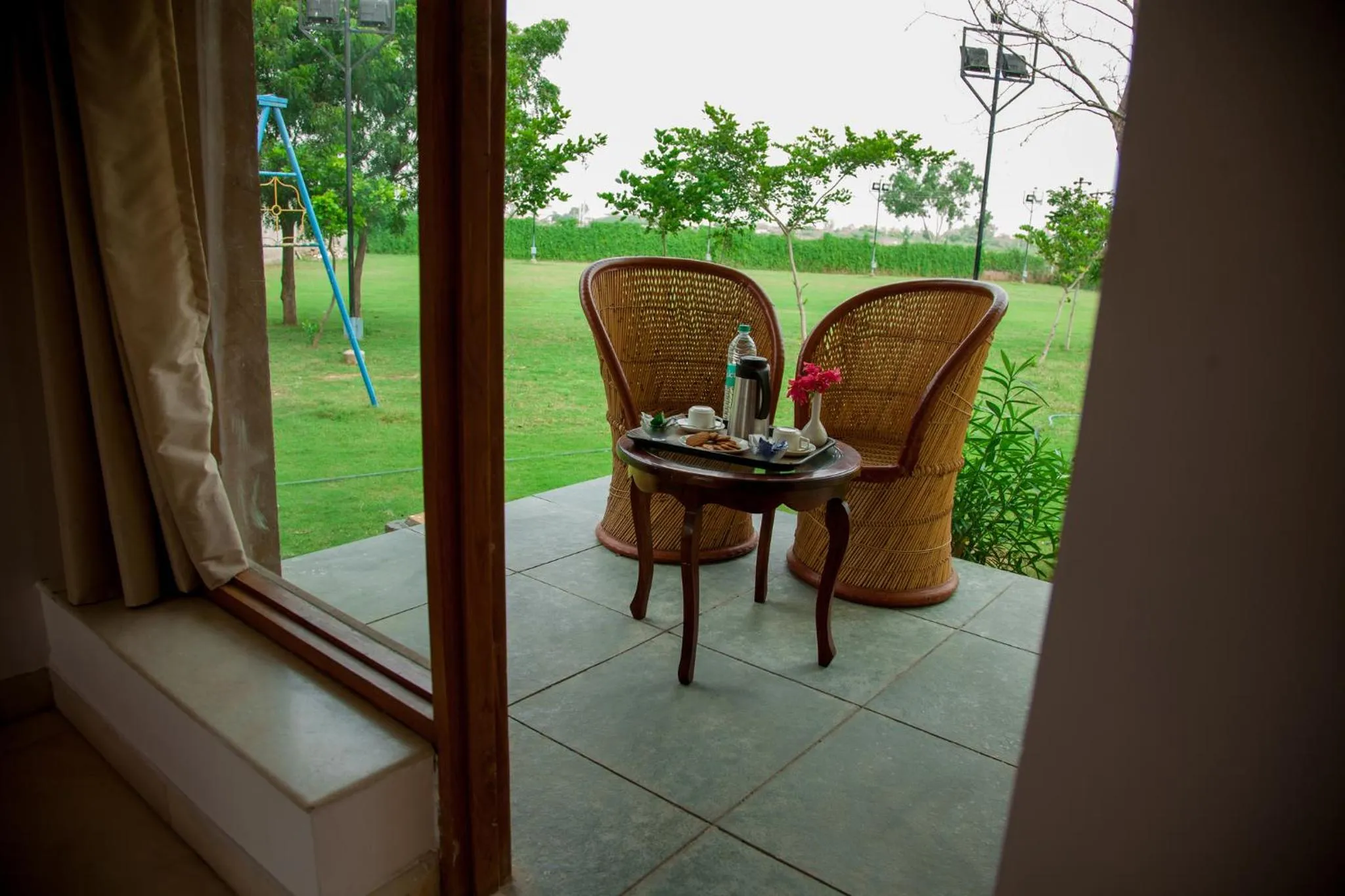 Patio in The Chitvan Resort