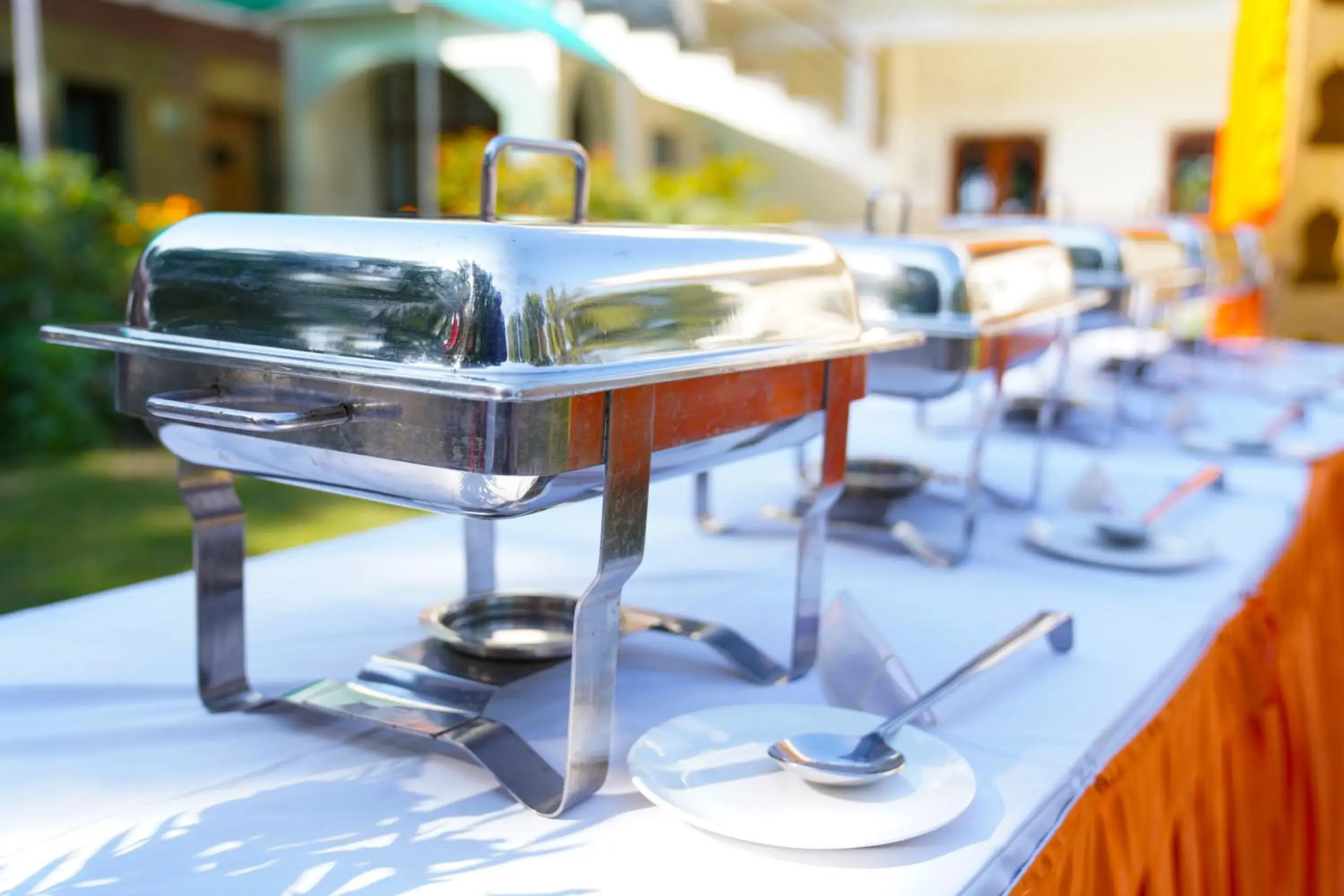 Breakfast in The Chitvan Resort Breakfast in The Chitvan Resort