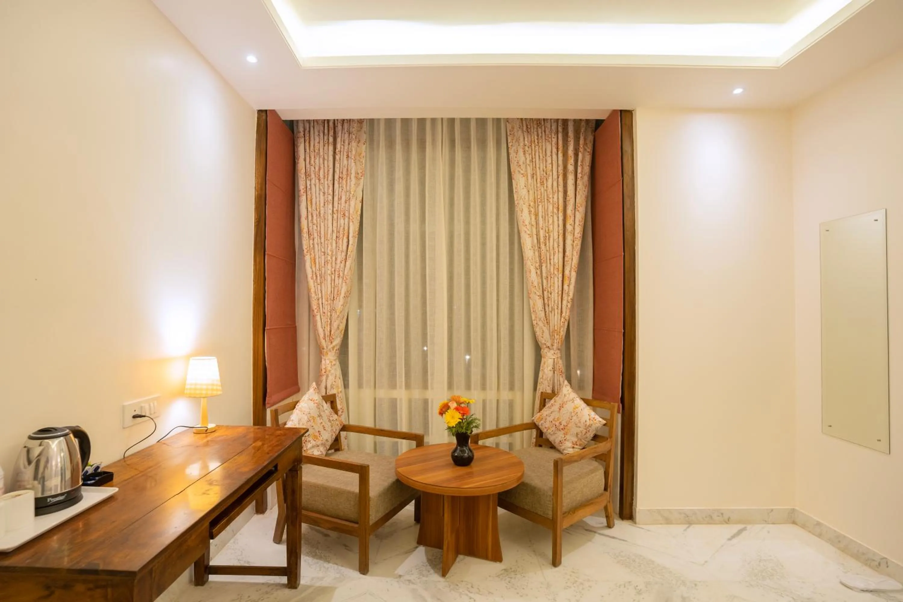 Coffee/tea facilities in The Chitvan Resort