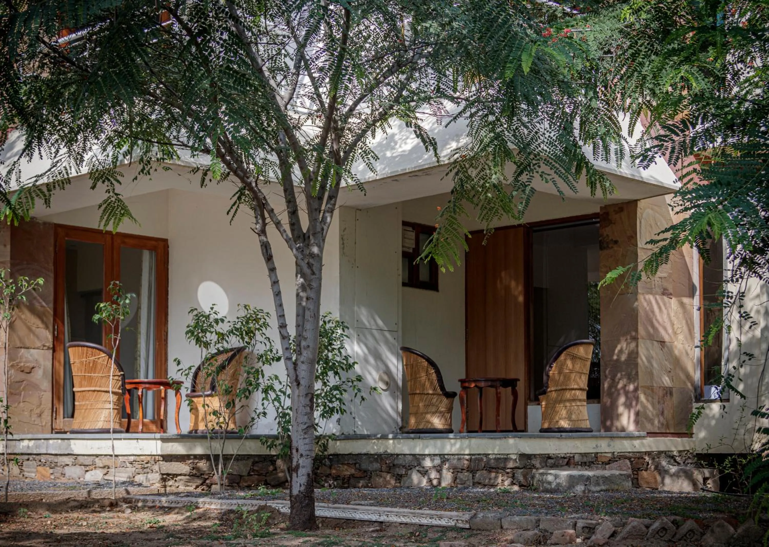 Seating area in The Chitvan Resort