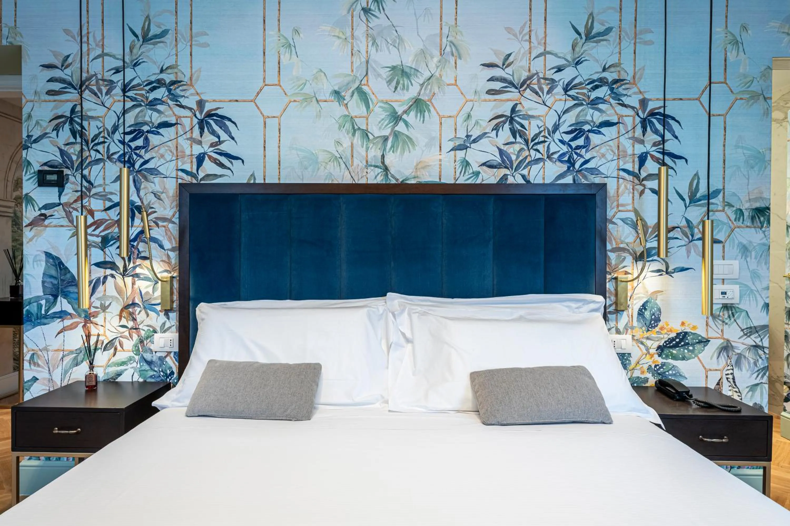 Bed in Glimpse Hotel