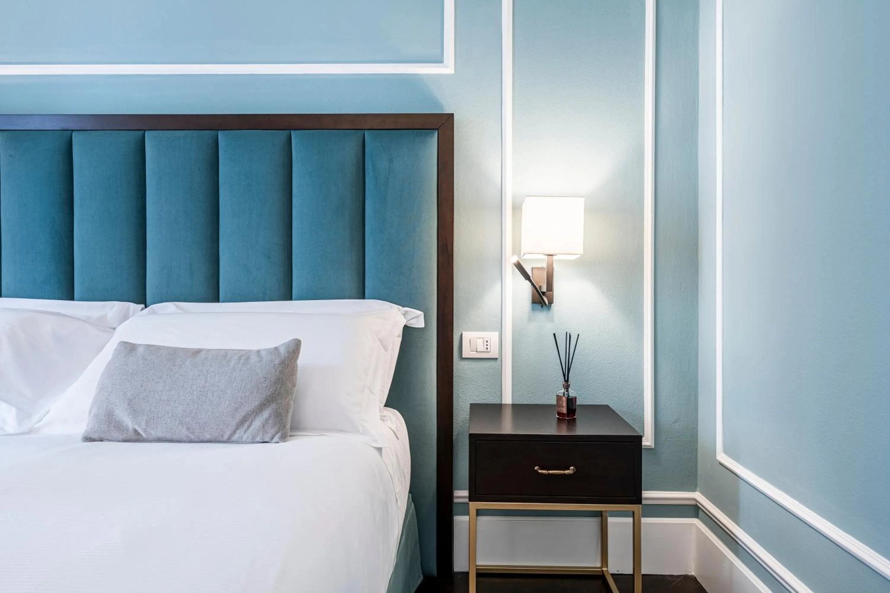 Bed in Glimpse Hotel