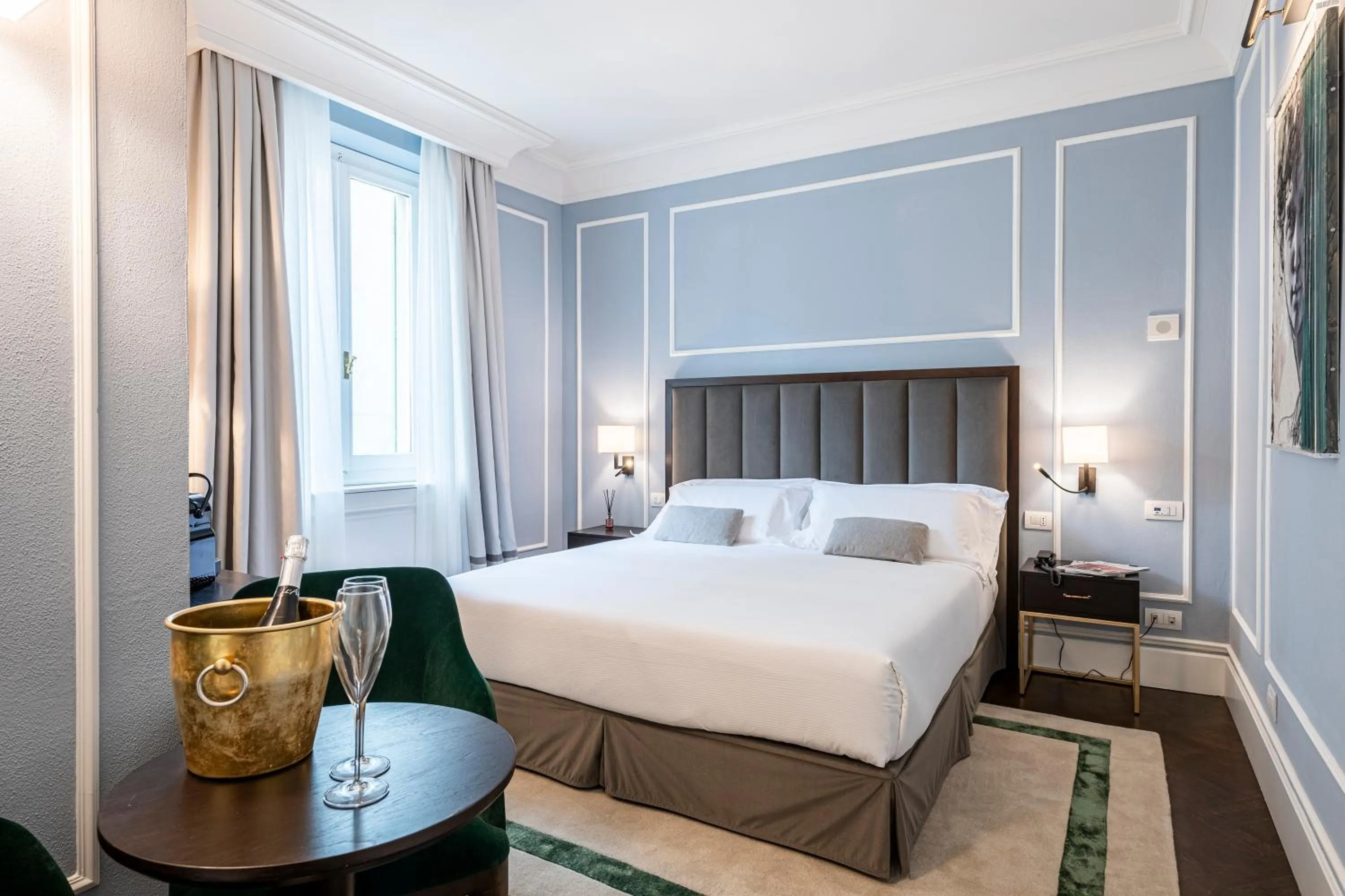 Photo of the whole room, Bed in Glimpse Hotel