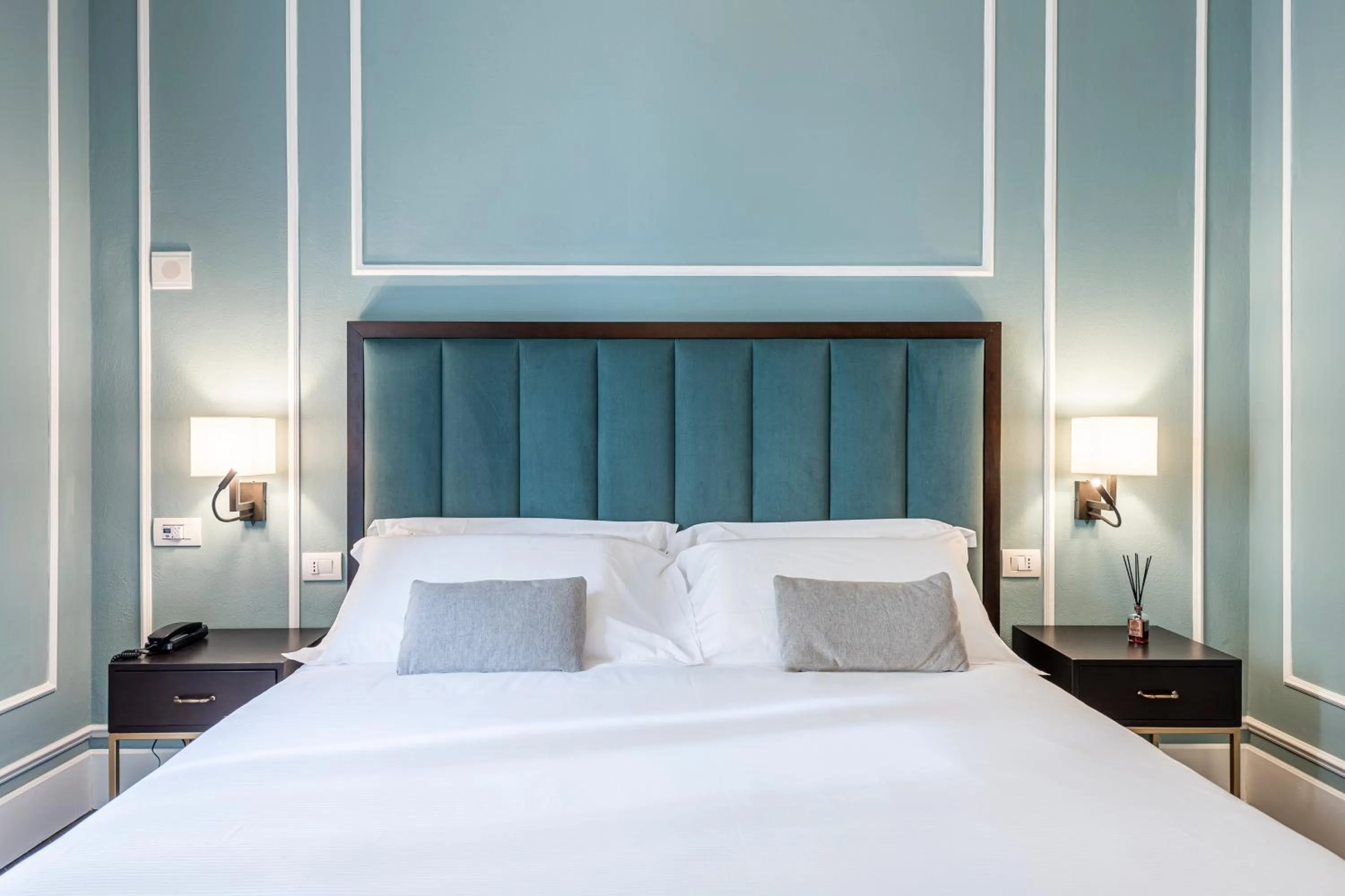 Bed in Glimpse Hotel