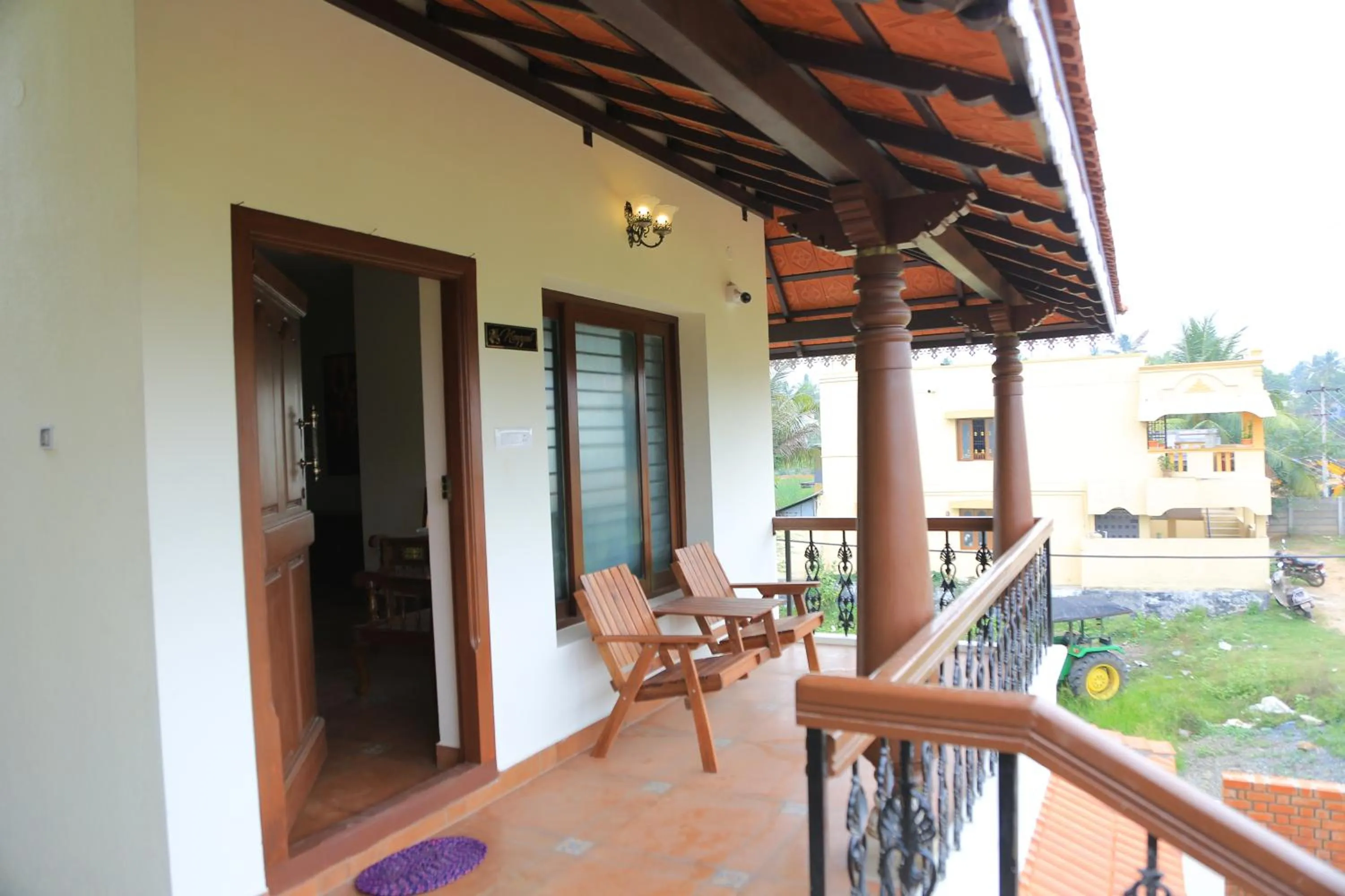 Balcony/Terrace in Ponni Homestay Kumbakonam