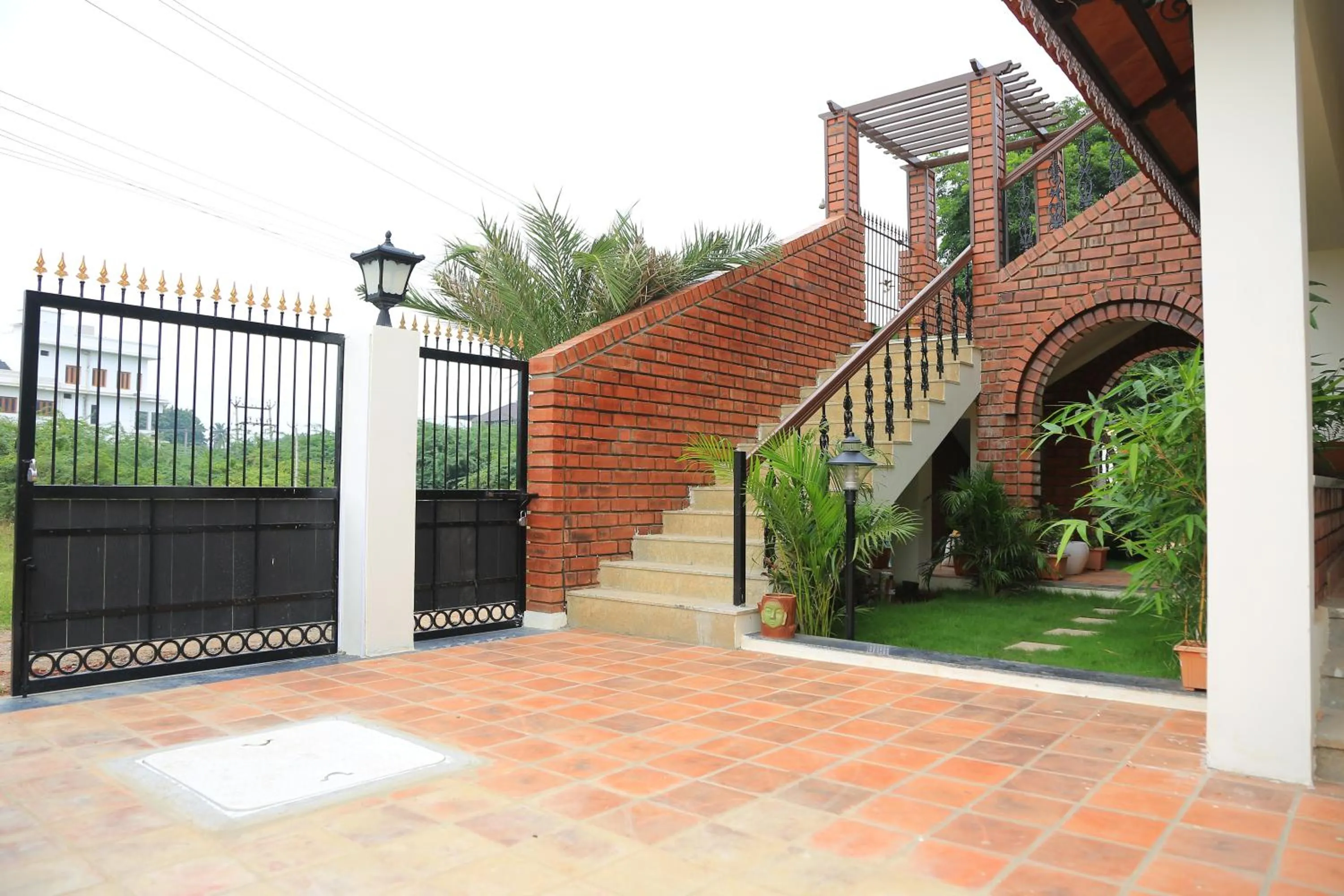 Garden in Ponni Homestay Kumbakonam