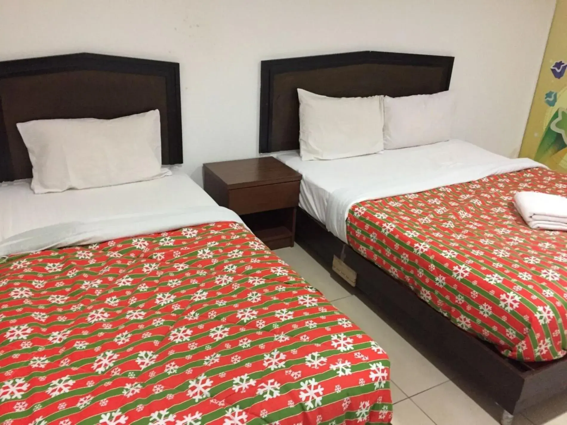 Bed in All Star Hotel Bed in All Star Hotel