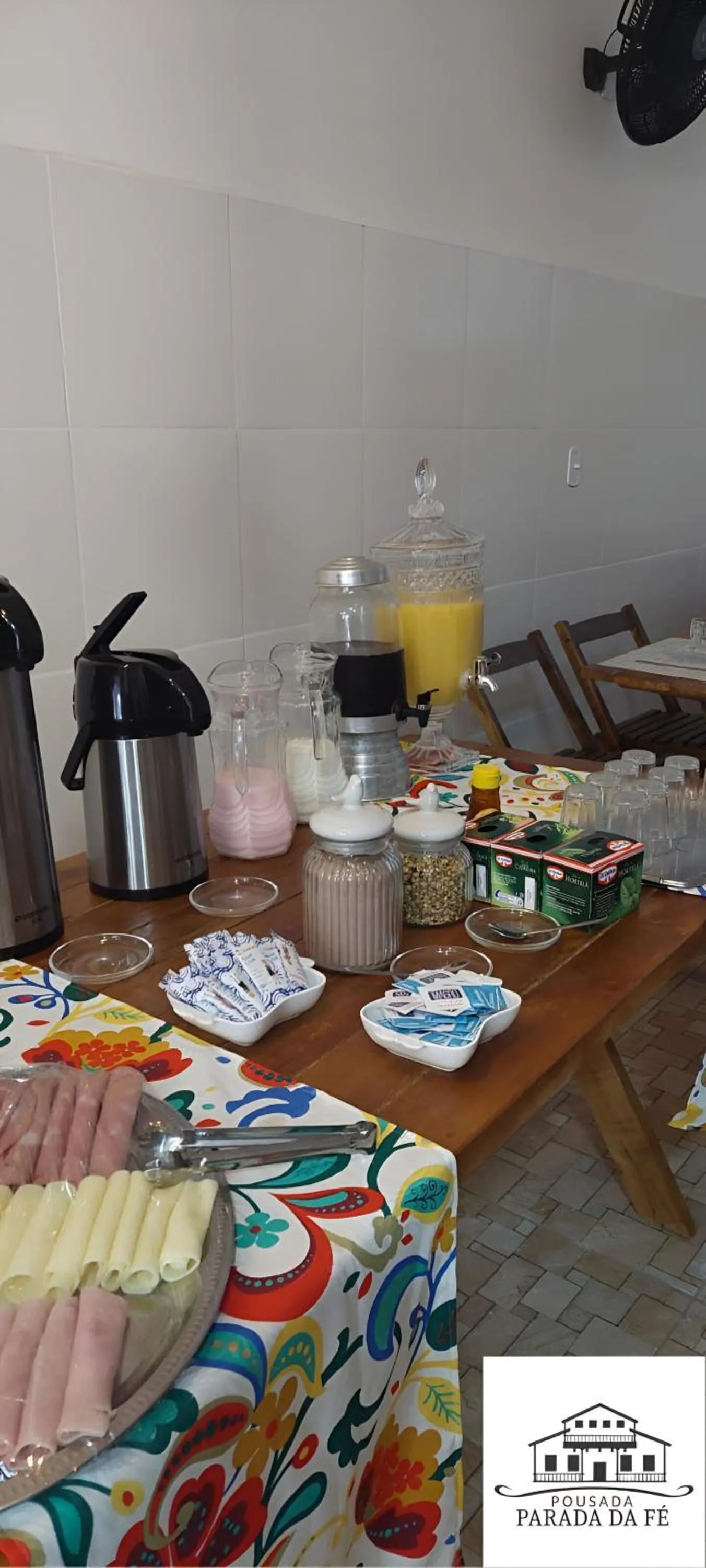 Breakfast in Pousada Parada Da Fé