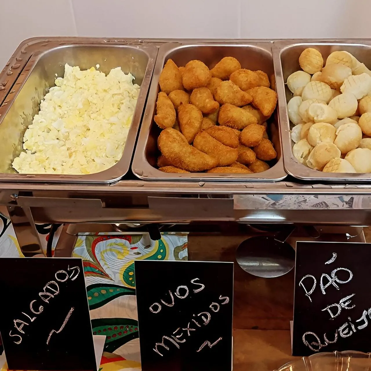 Buffet breakfast in Pousada Parada Da Fé