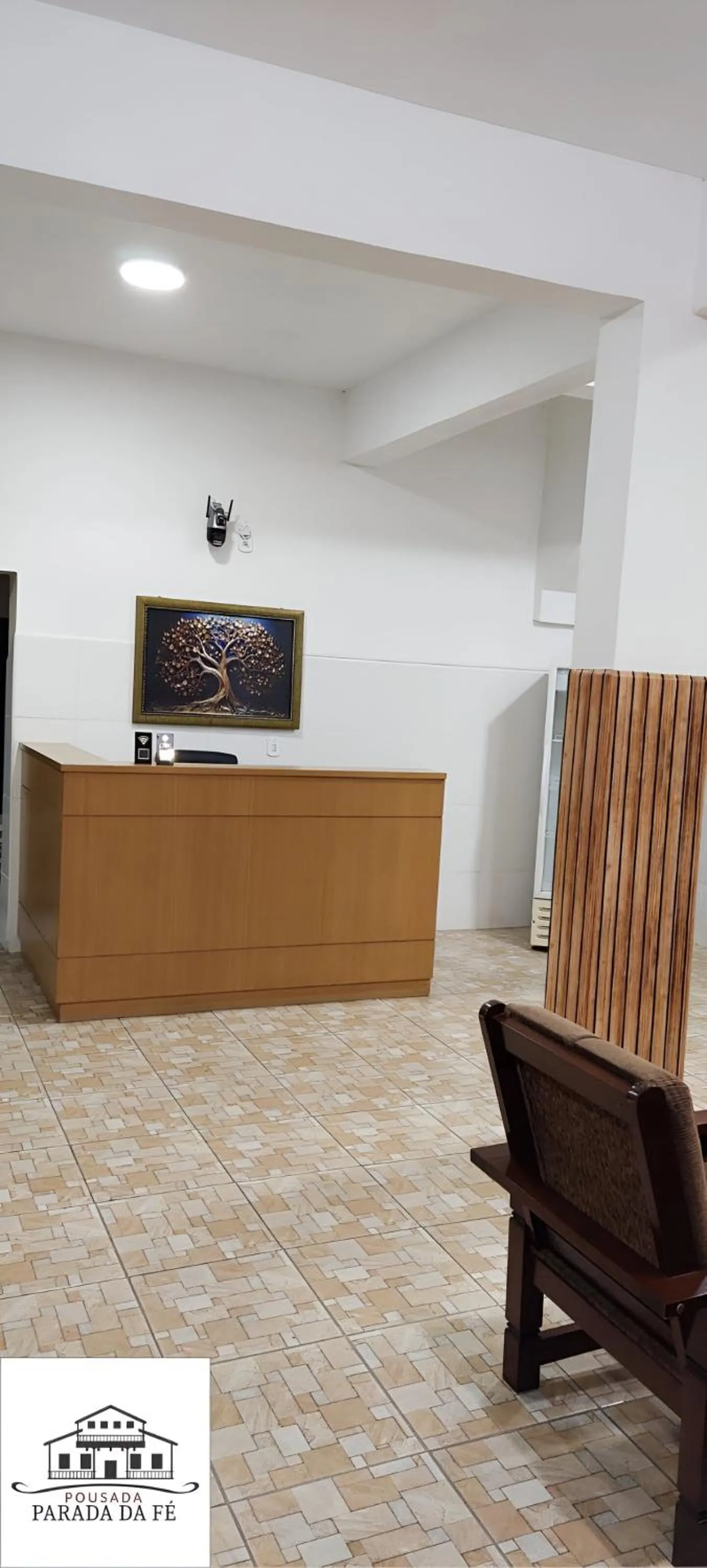 Lobby or reception in Pousada Parada Da Fé