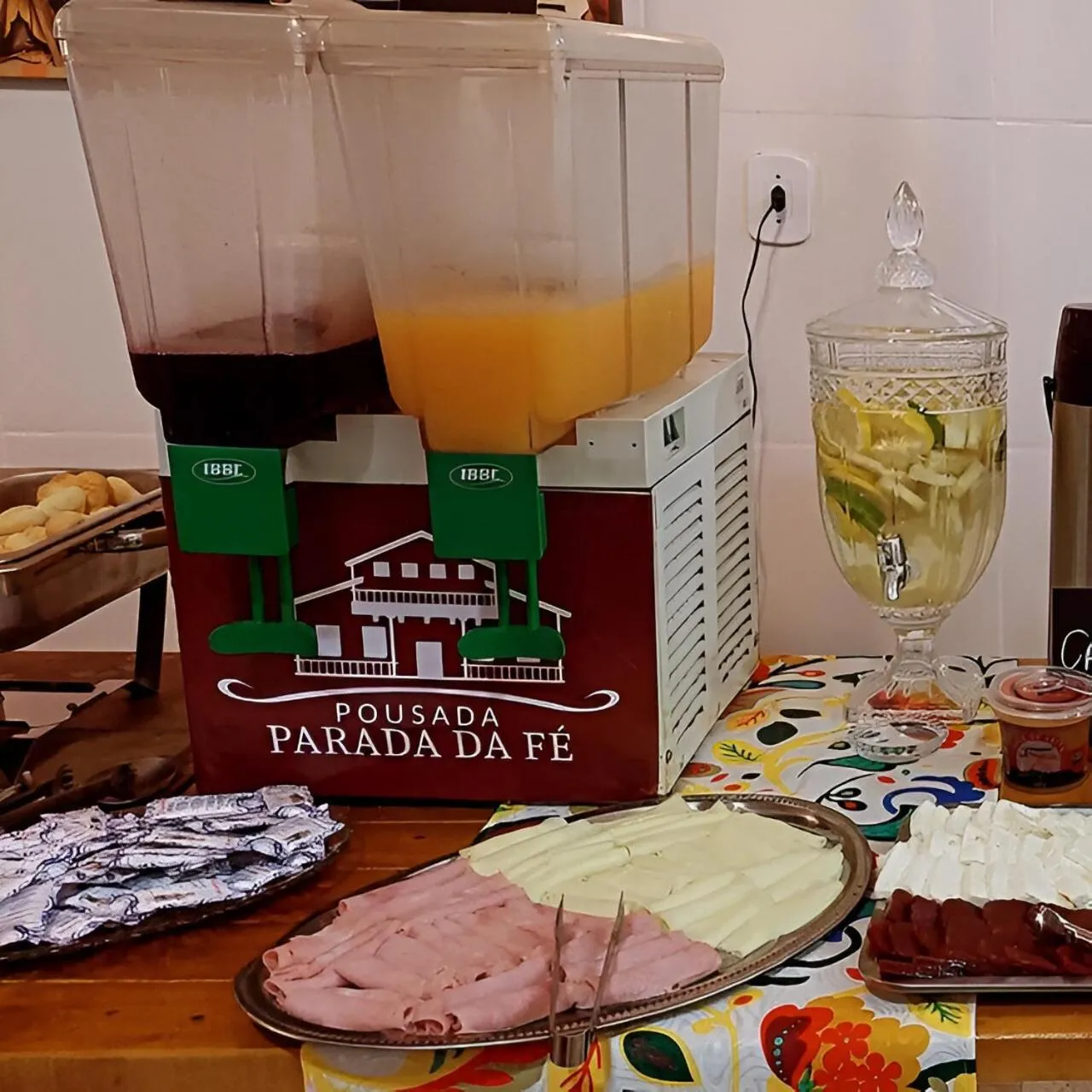 Breakfast in Pousada Parada Da Fé